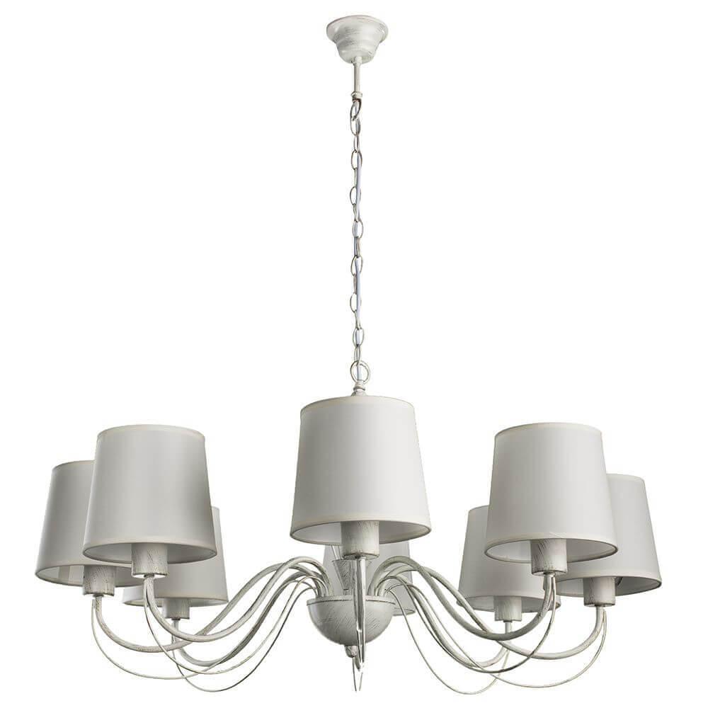 люстры подвесная люстра arte lamp orlean a9310lm-8wg, доставка по Казахстану 