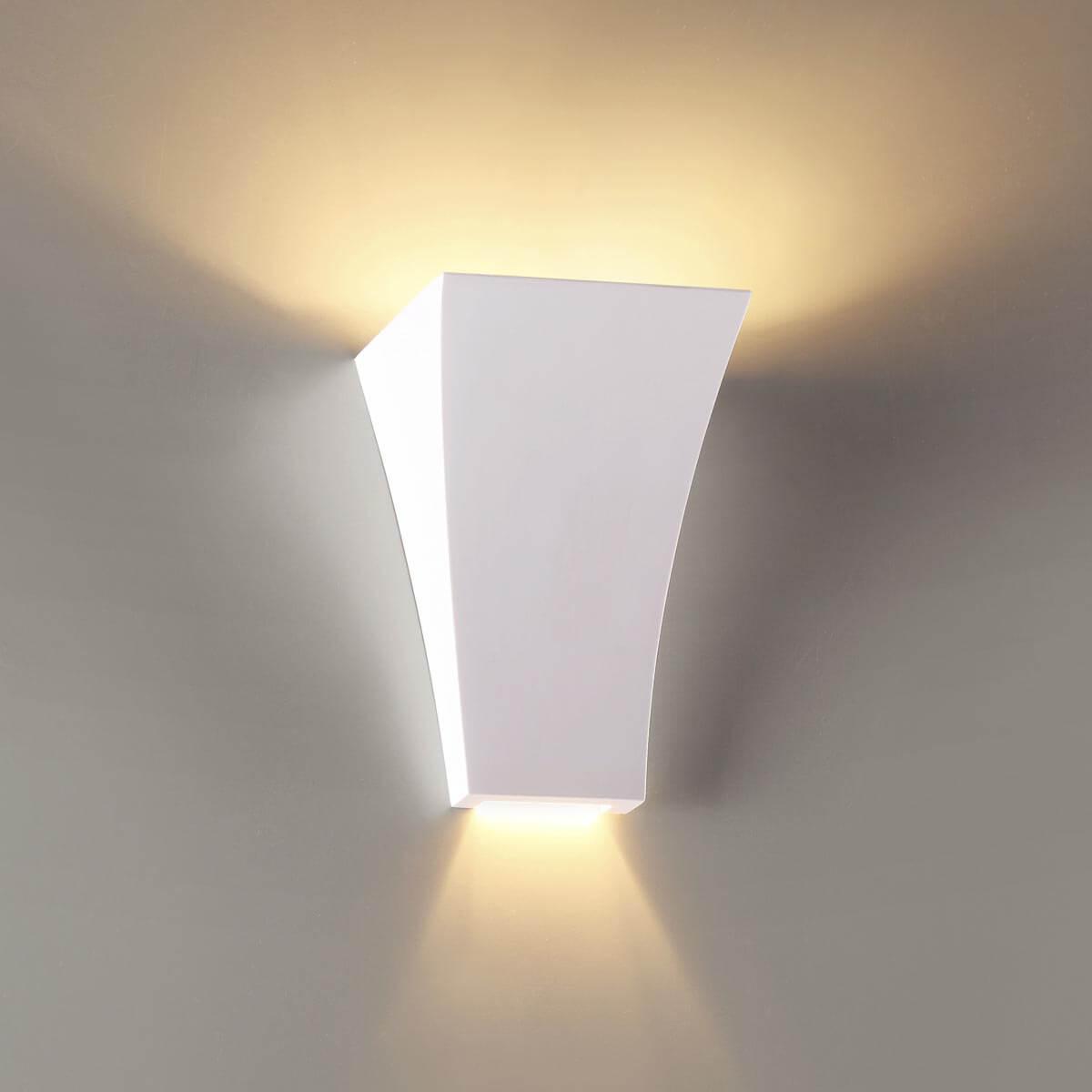 Картинка Настенный светильник Odeon Light Hightech Gips 3882/1W