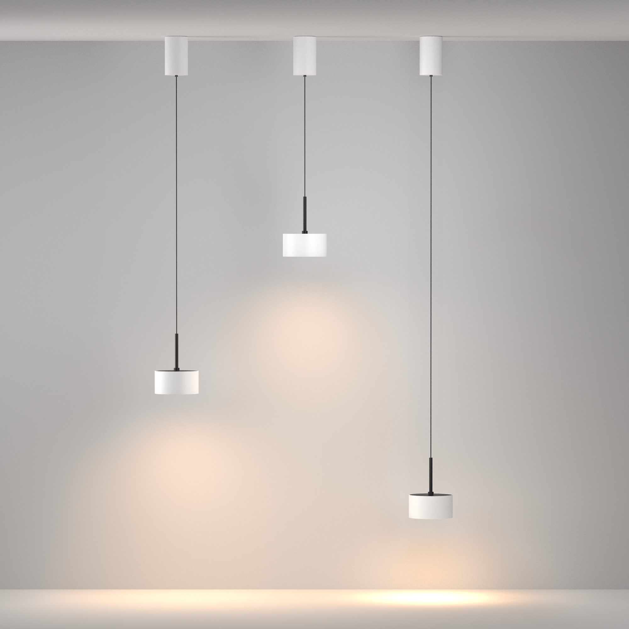 Дополнительная картинка Подвесной светильник Technical P102PL-12W3K-W