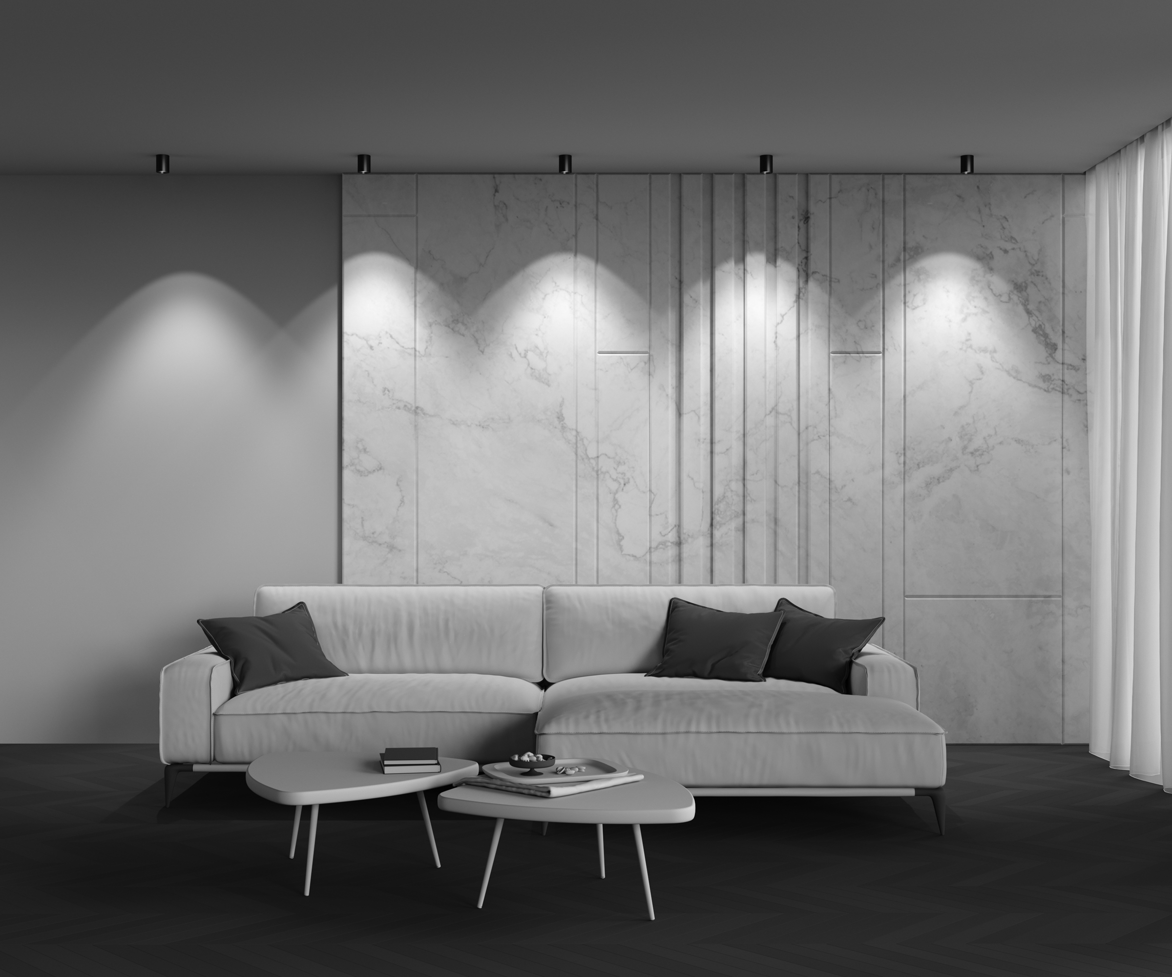 Картинка Потолочный светильник Technical C064CL-8W2.7K-RD-B