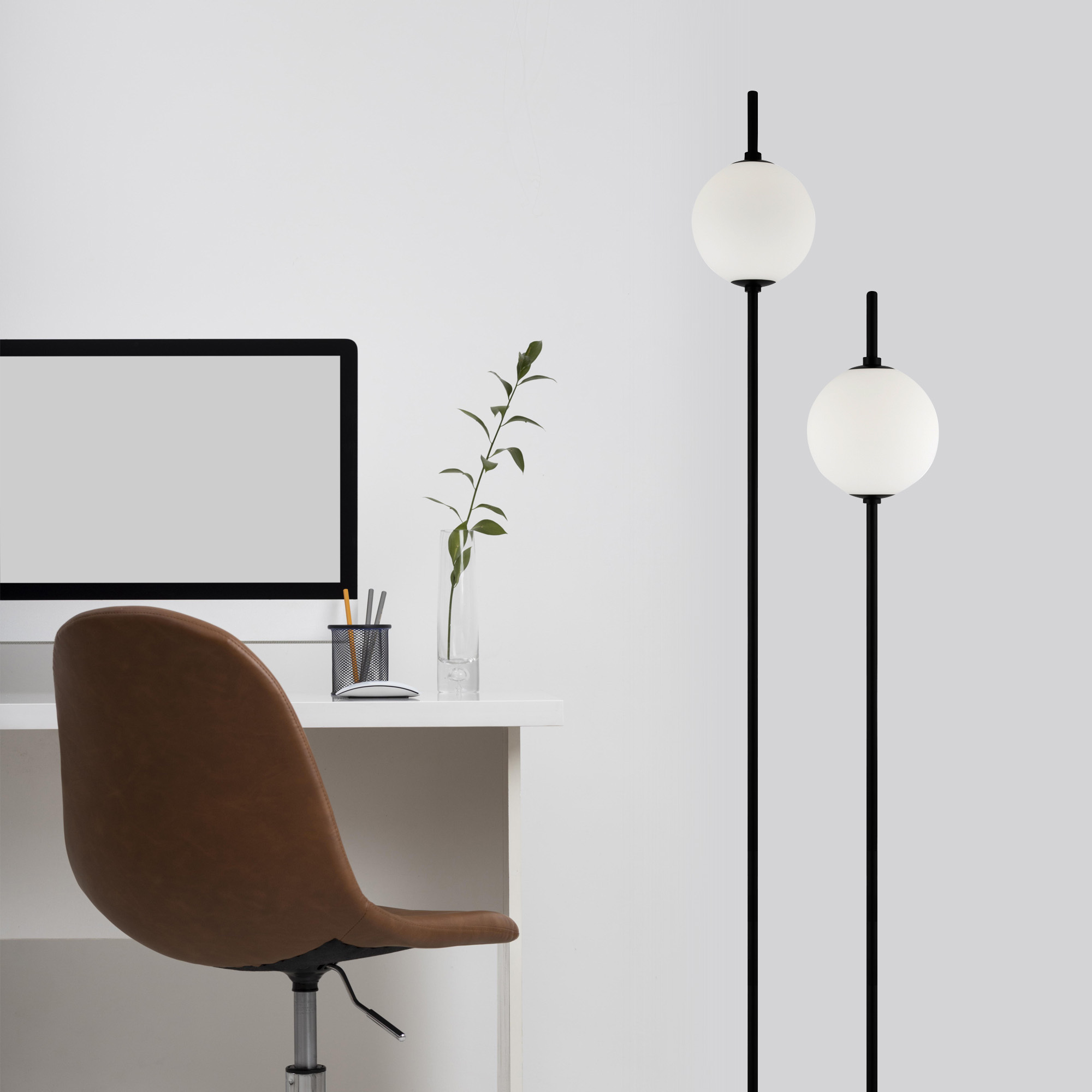 Дополнительная картинка Напольный светильник (торшер) Maytoni Z020FL-L12BK