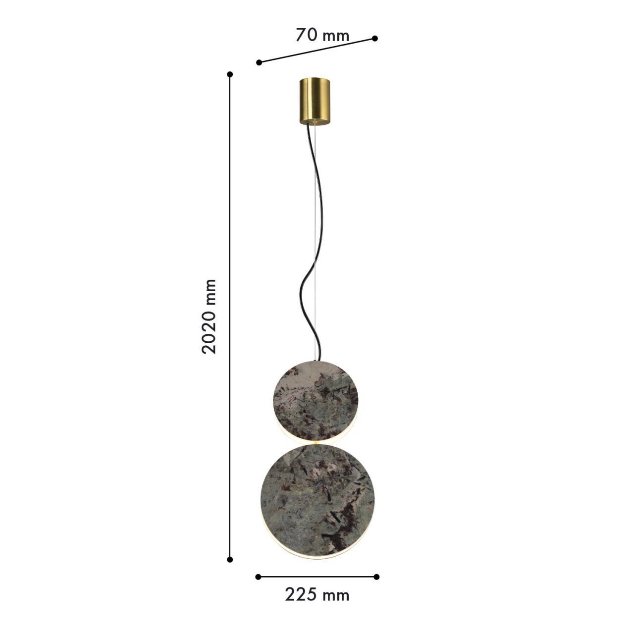 Дополнительная картинка Подвесной светильник Sten 4447-2P
