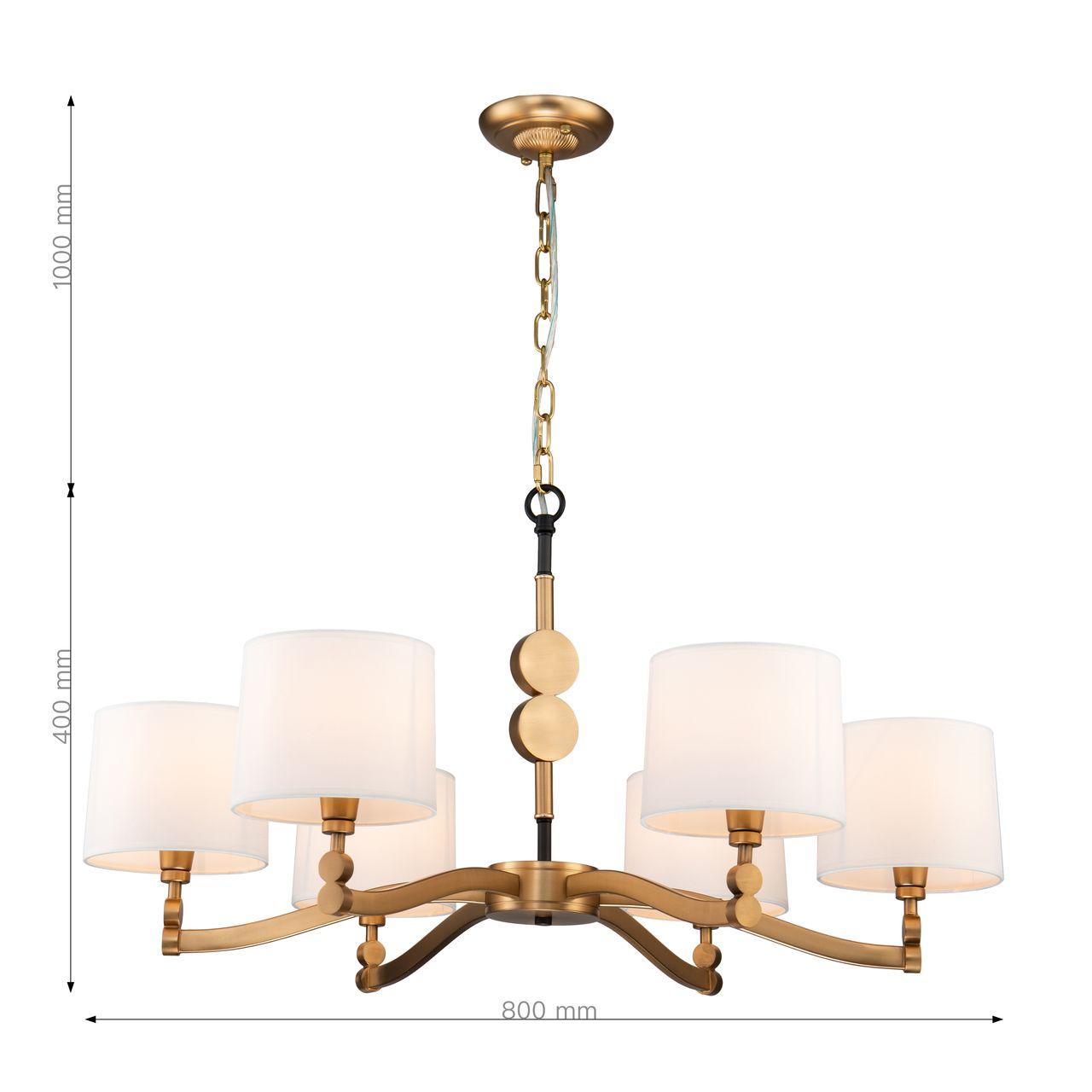 Дополнительная картинка Подвесная люстра Favourite Roshe 2624-6P