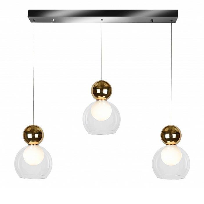 подвесной светодиодный светильник iledex blossom c4476-3l gl, доставка по Казахстану 