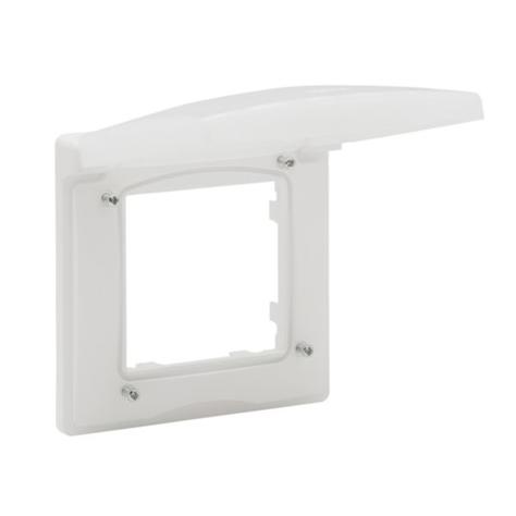 NILOE STEP Рамка 1 пост IP44, цвет Белый
