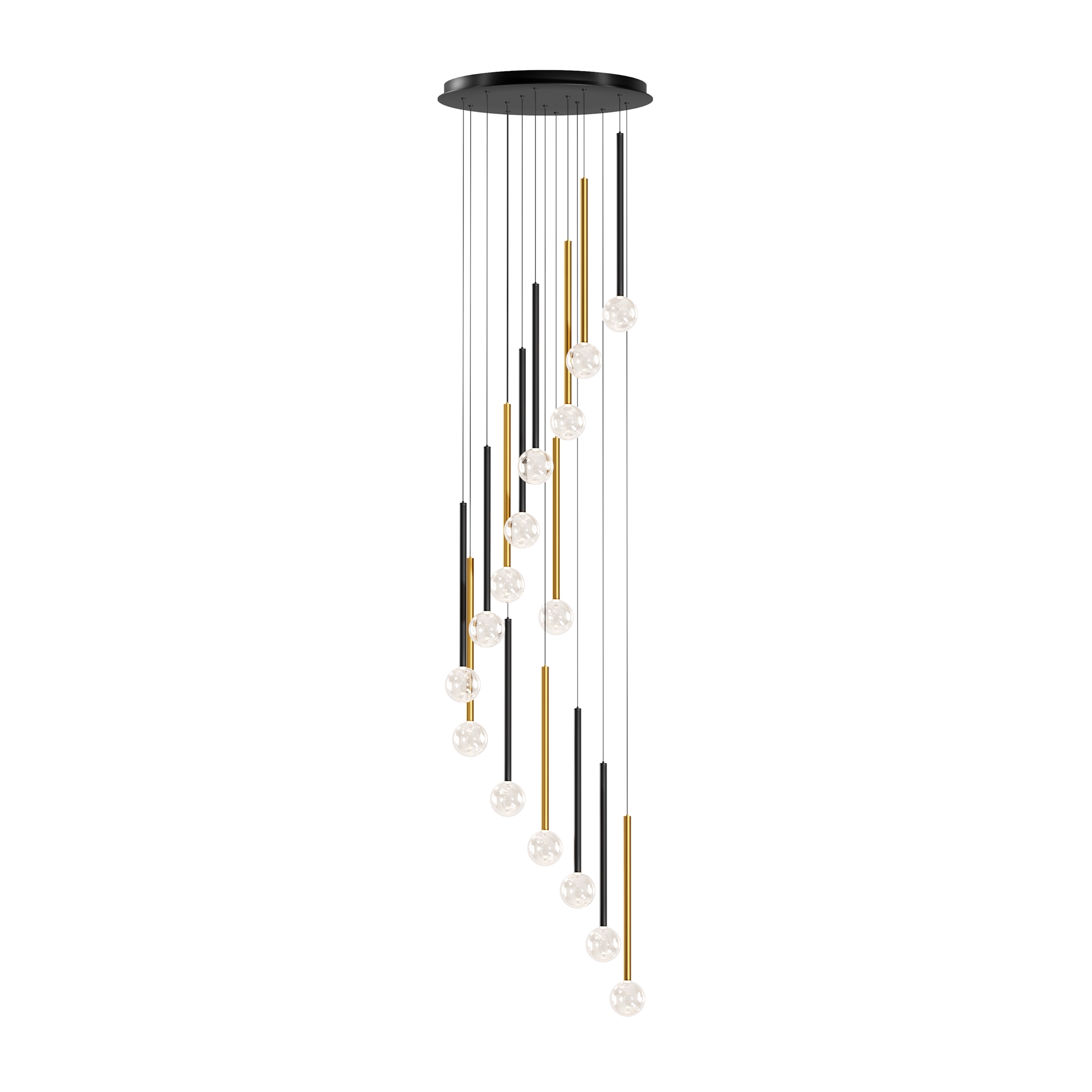 люстры люстра maytoni mod383pl-l40bbs3k, доставка по Казахстану 