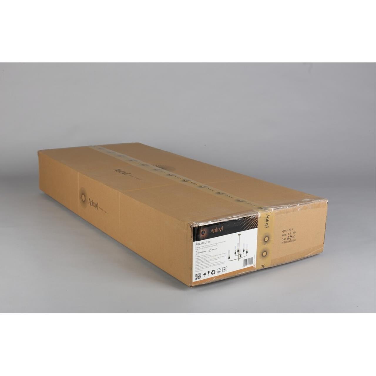 Картинка APL.337.07.06 Люстра потолочная Aployt Izidora