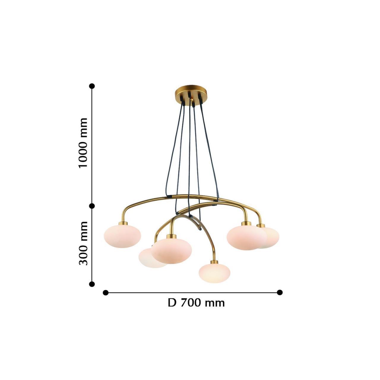 Картинка Подвесная люстра Favourite Bindweed 2365-6P