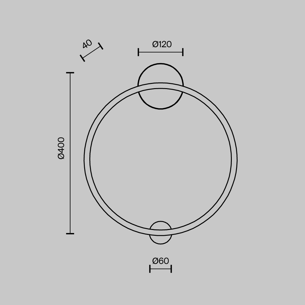 Дополнительная картинка Настенный светильник Maytoni MOD005WL-L24BSK