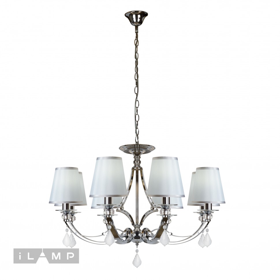 Дополнительная картинка Подвесная люстра iLamp Amadea RM5220/8CR