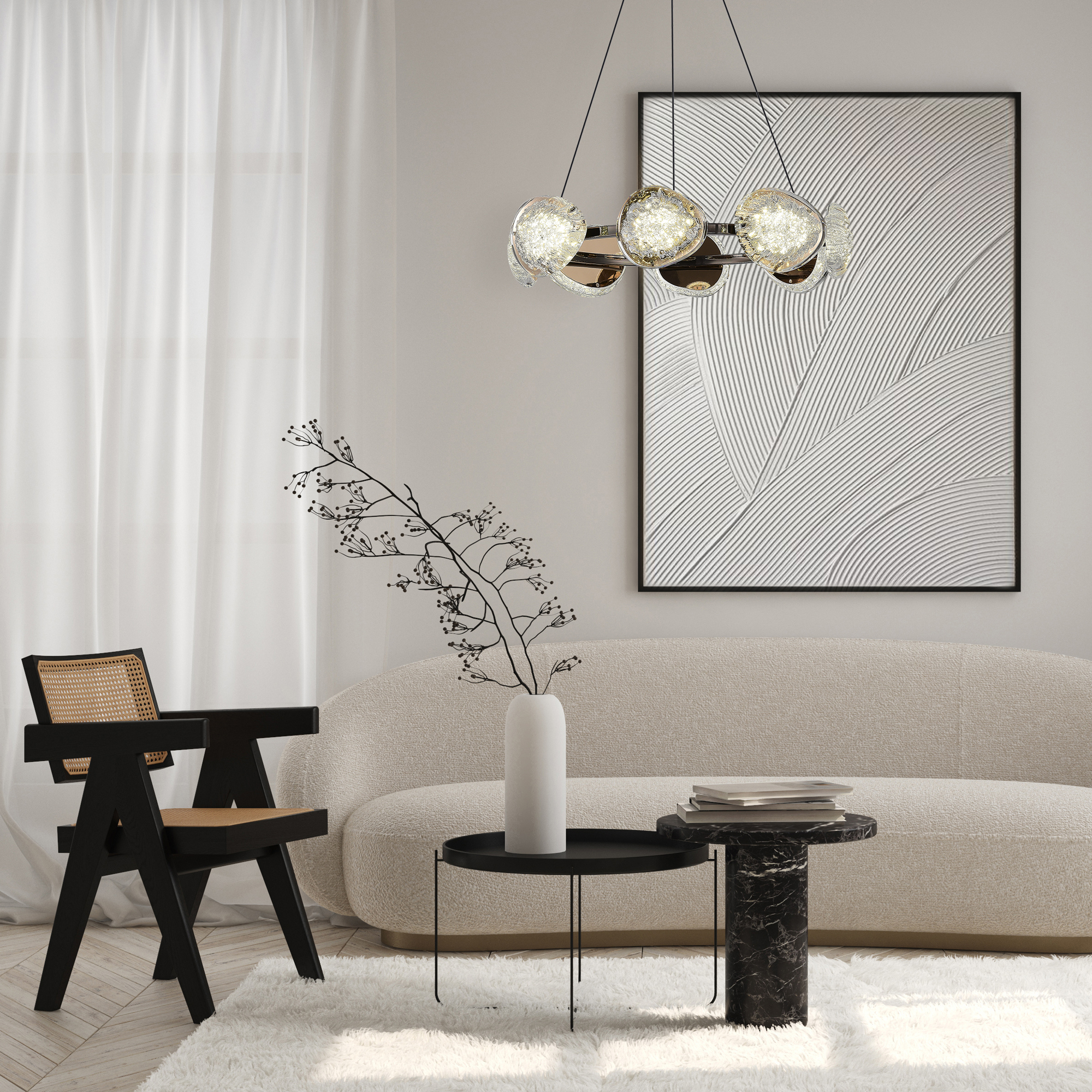 Картинка SL6018.203.64 Светильник подвесной ST-Luce ENIGMA