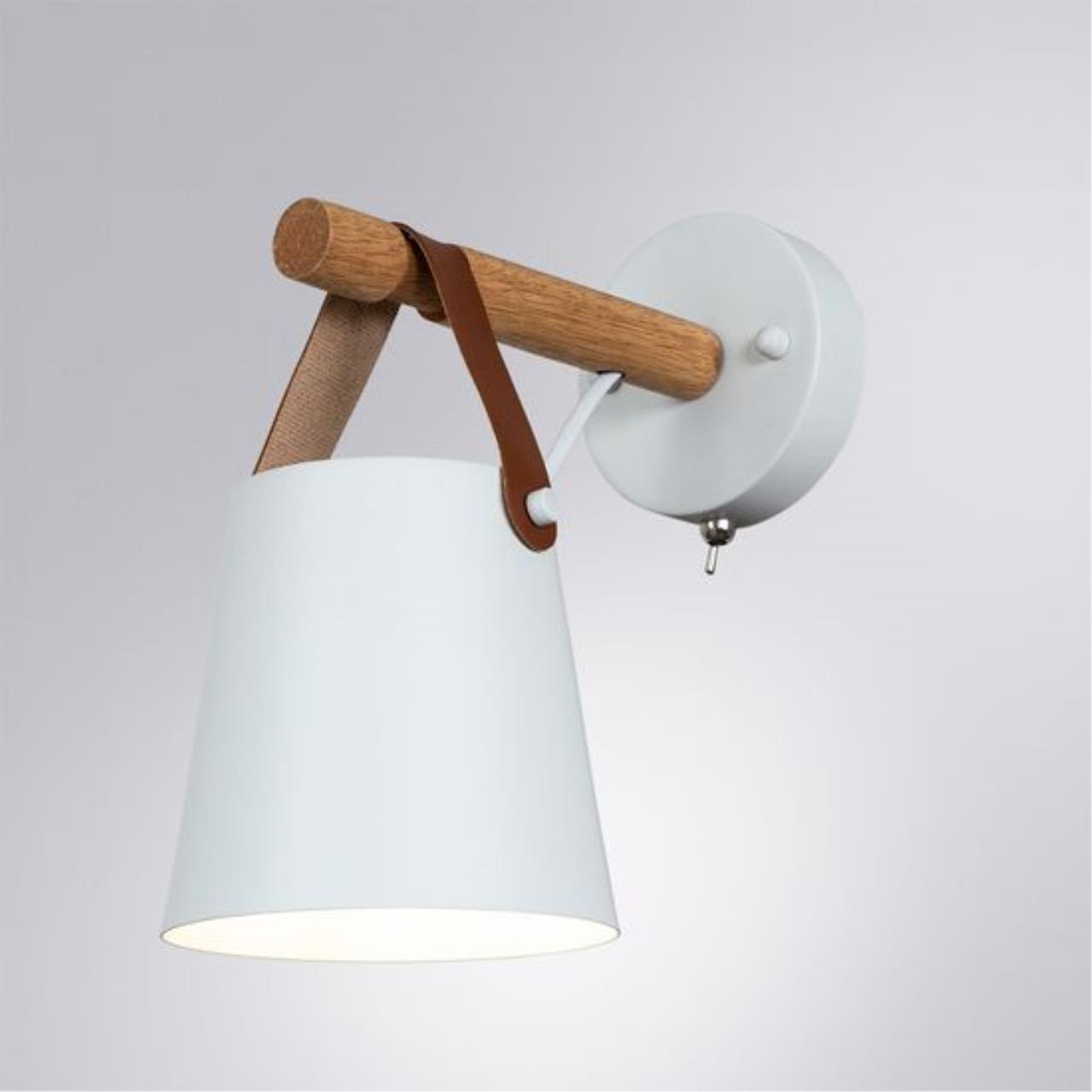 Дополнительная картинка Настенный светильник Arte Lamp THOMAS A7032AP-1WH