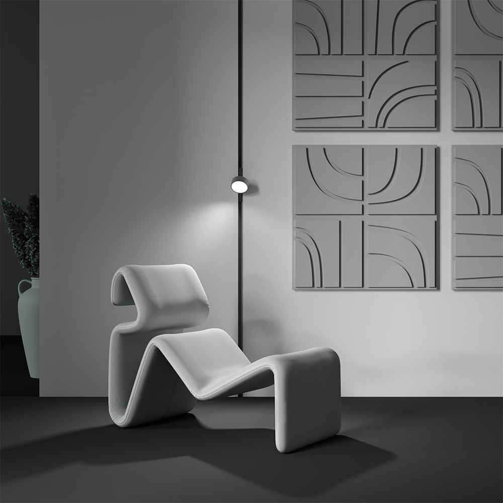 Дополнительная картинка Трековый светильник Technical TR040-2-18W3K-BBS