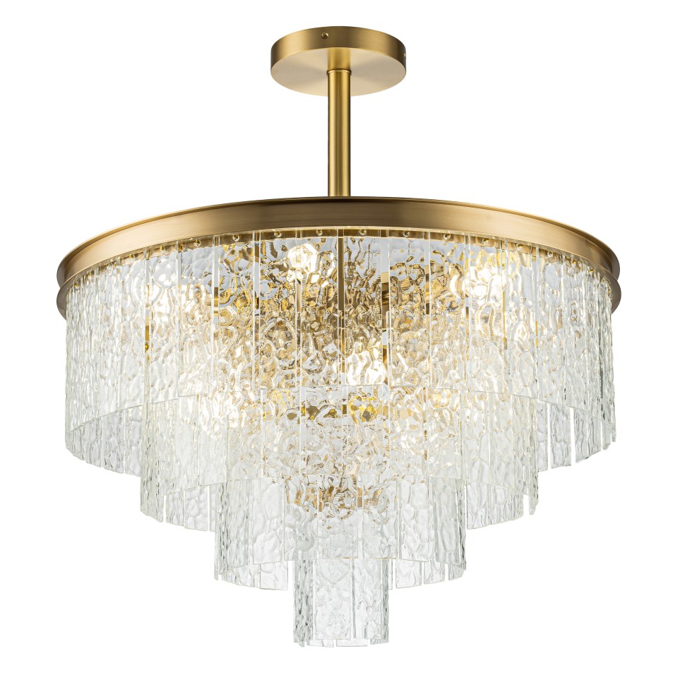 Картинка Подвесная люстра Belfast Harland 6308-6 BR CL