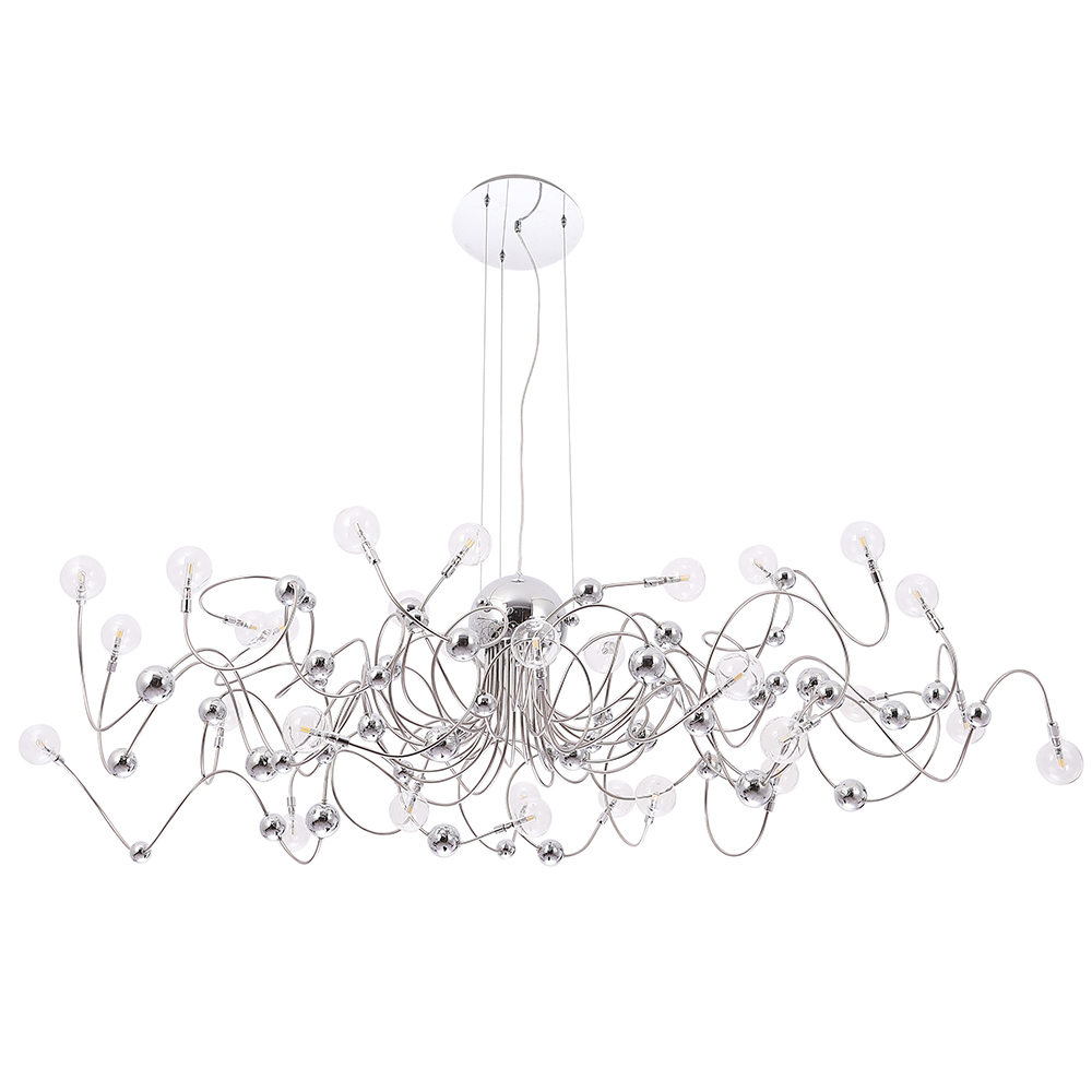 люстра crystal lux medusa sp30 chrome crystal lux 2440/330, доставка по Казахстану 