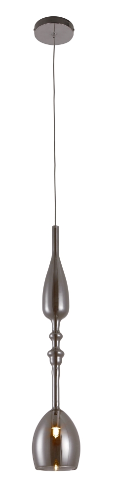 Картинка Светильник подвесной Crystal Lux LUX NEW SP1 C SMOKE Crystal Lux 2264/211