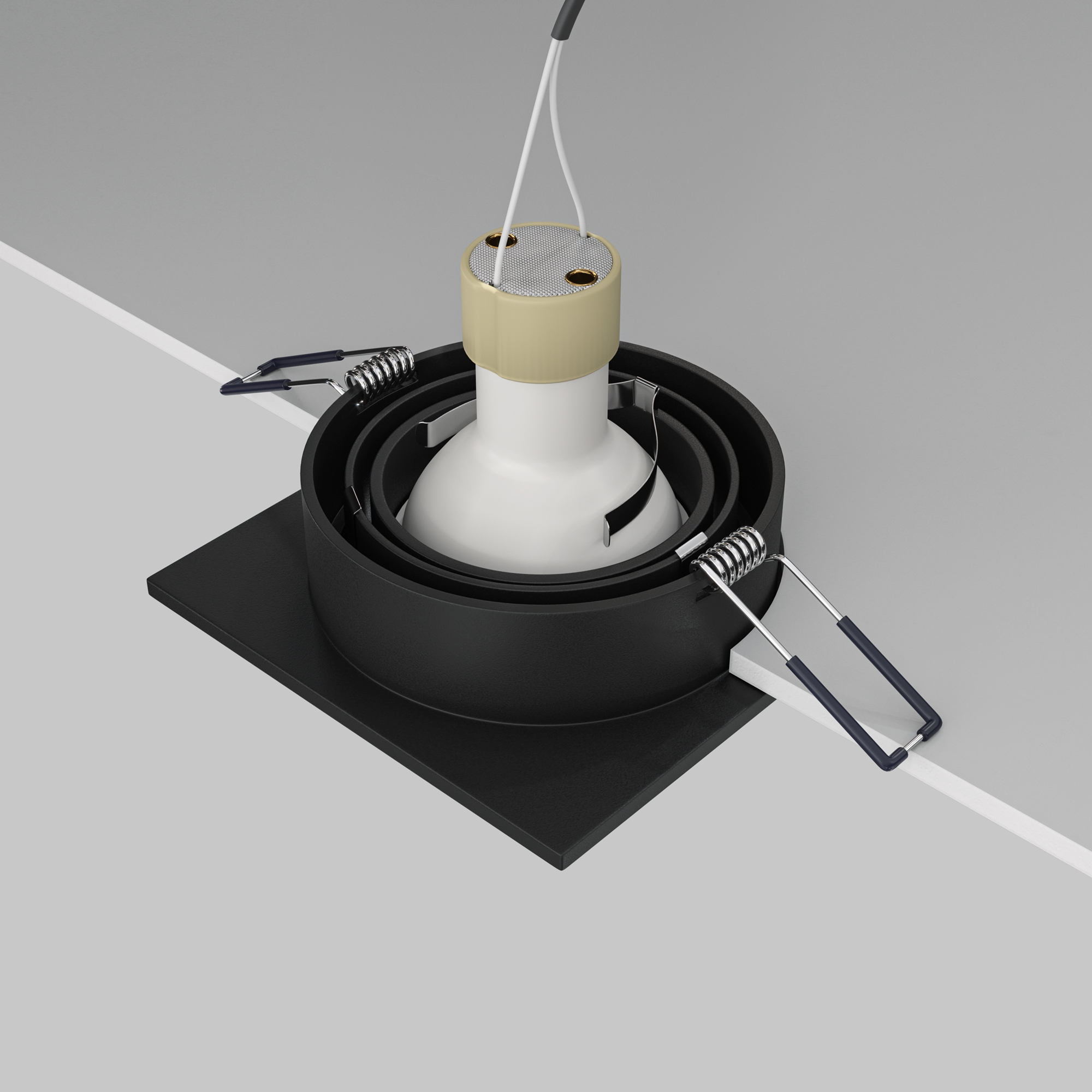 Картинка Встраиваемый светильник Maytoni Atom DL024-2-01B