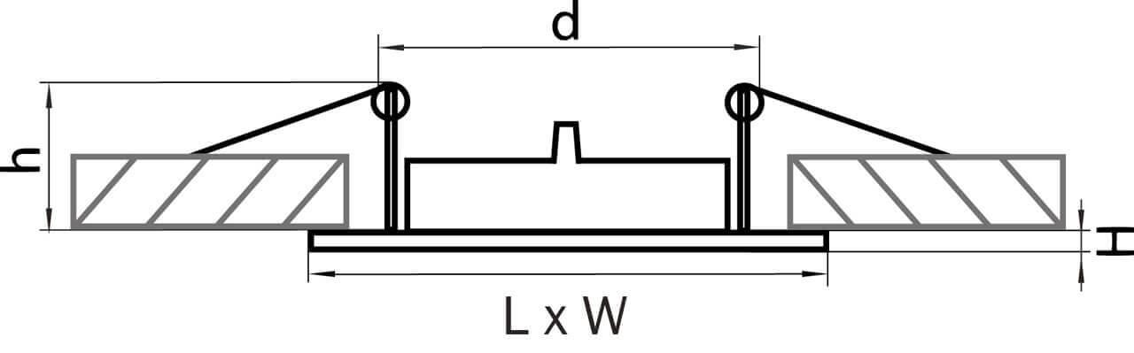 Дополнительная картинка Встраиваемый светильник Lightstar Lega16 011940