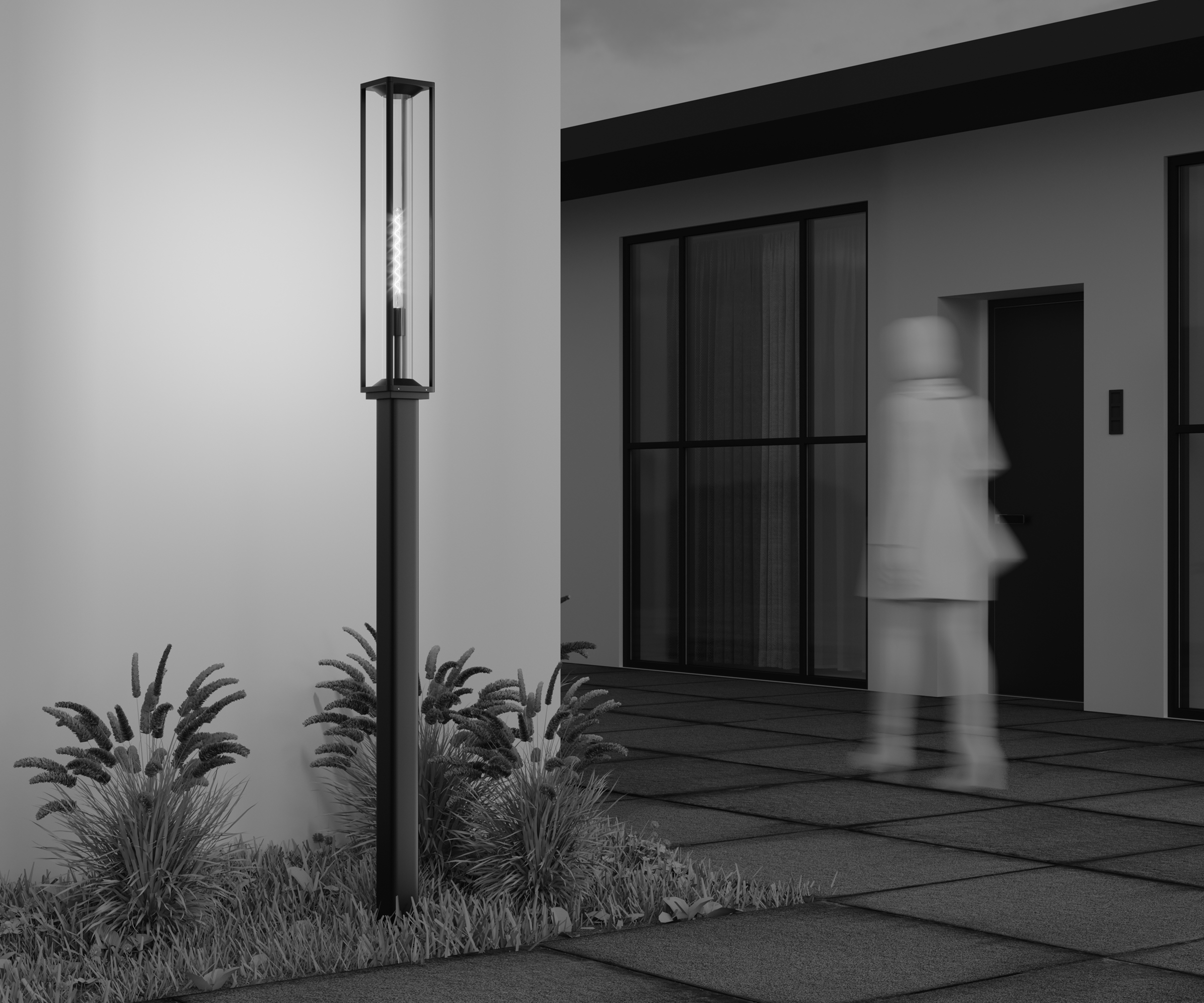 Дополнительная картинка Ландшафтный светильник Outdoor O452FL-01GF3