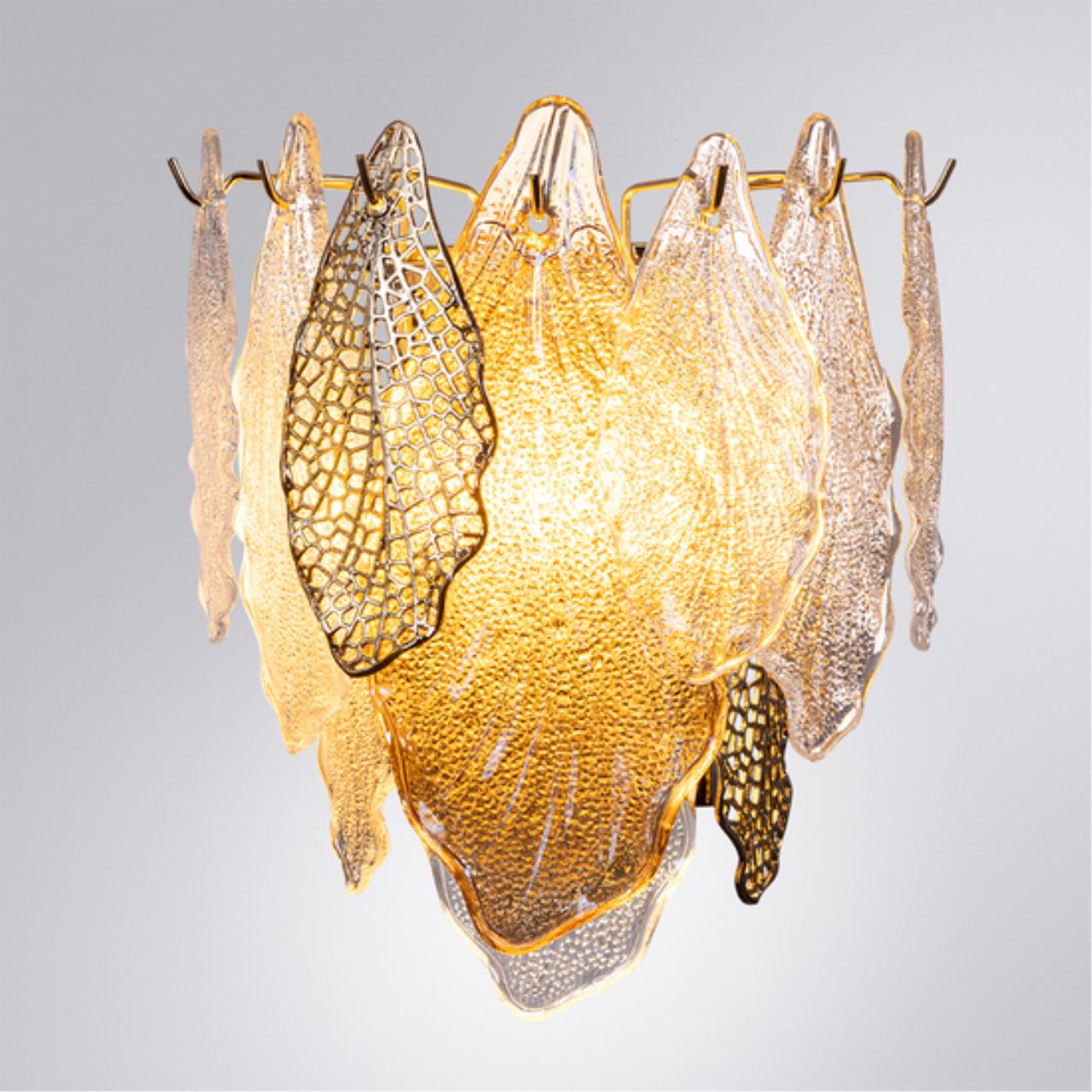 Картинка Настенный светильник Arte Lamp FELICITA A4080AP-2GO