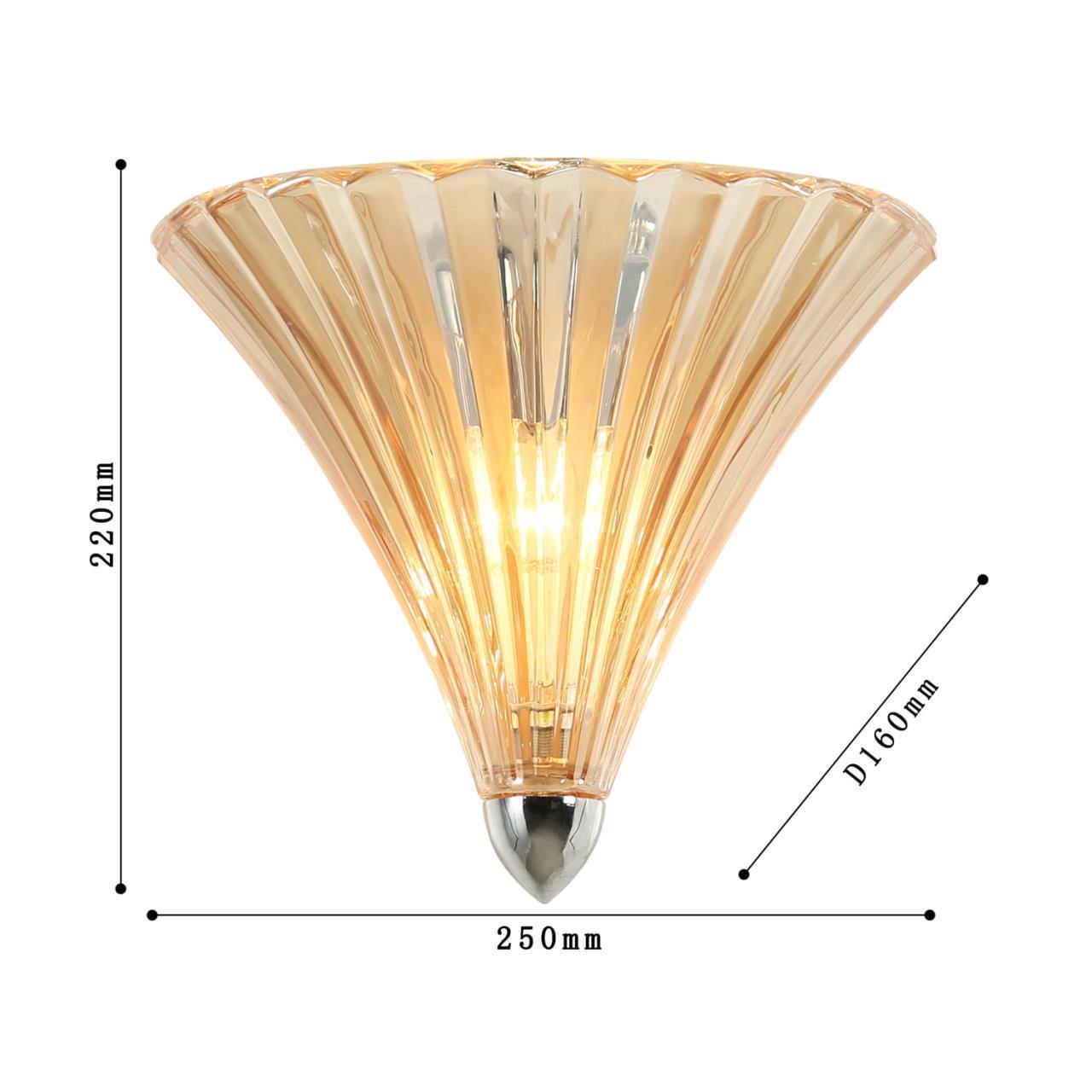 Дополнительная картинка Настенный светильник Favourite Iris 1697-1W