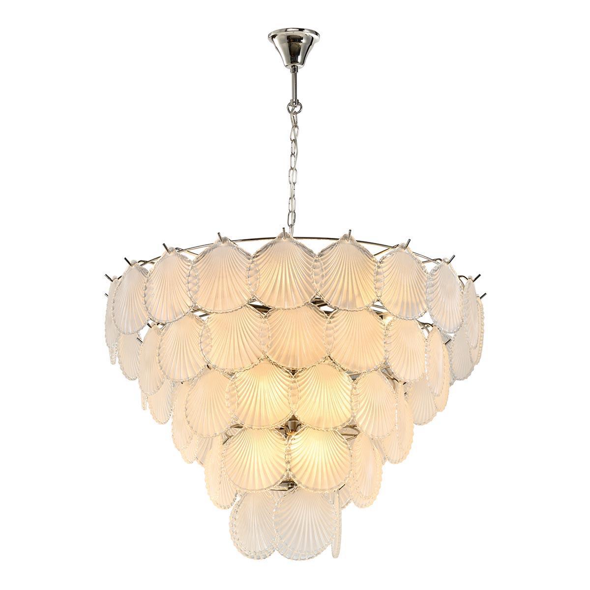 люстры подвесная люстра ilamp soho p2546-18 nickel, доставка по Казахстану 