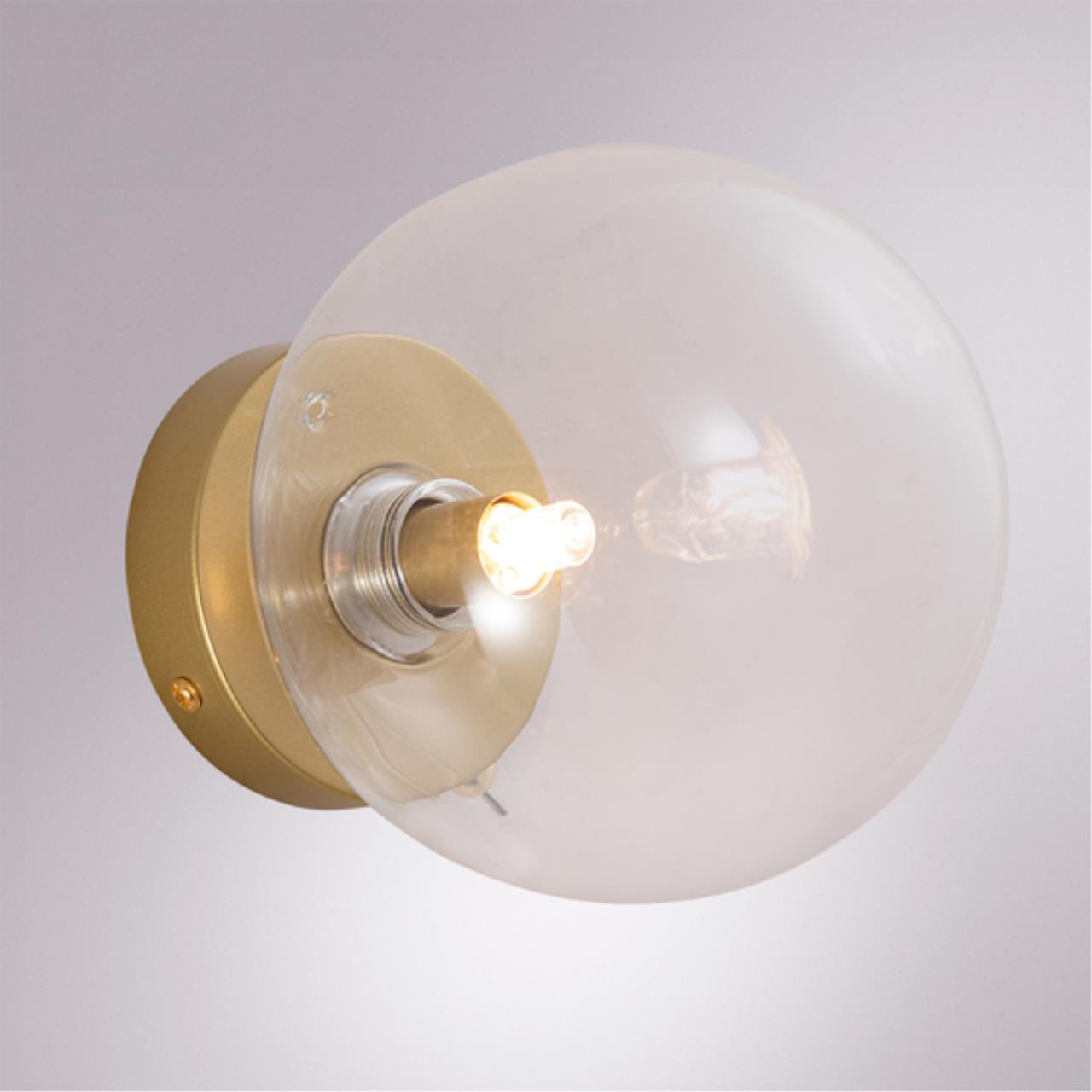 Дополнительная картинка Настенный светильник Arte Lamp VINCENT A7790AP-1GO