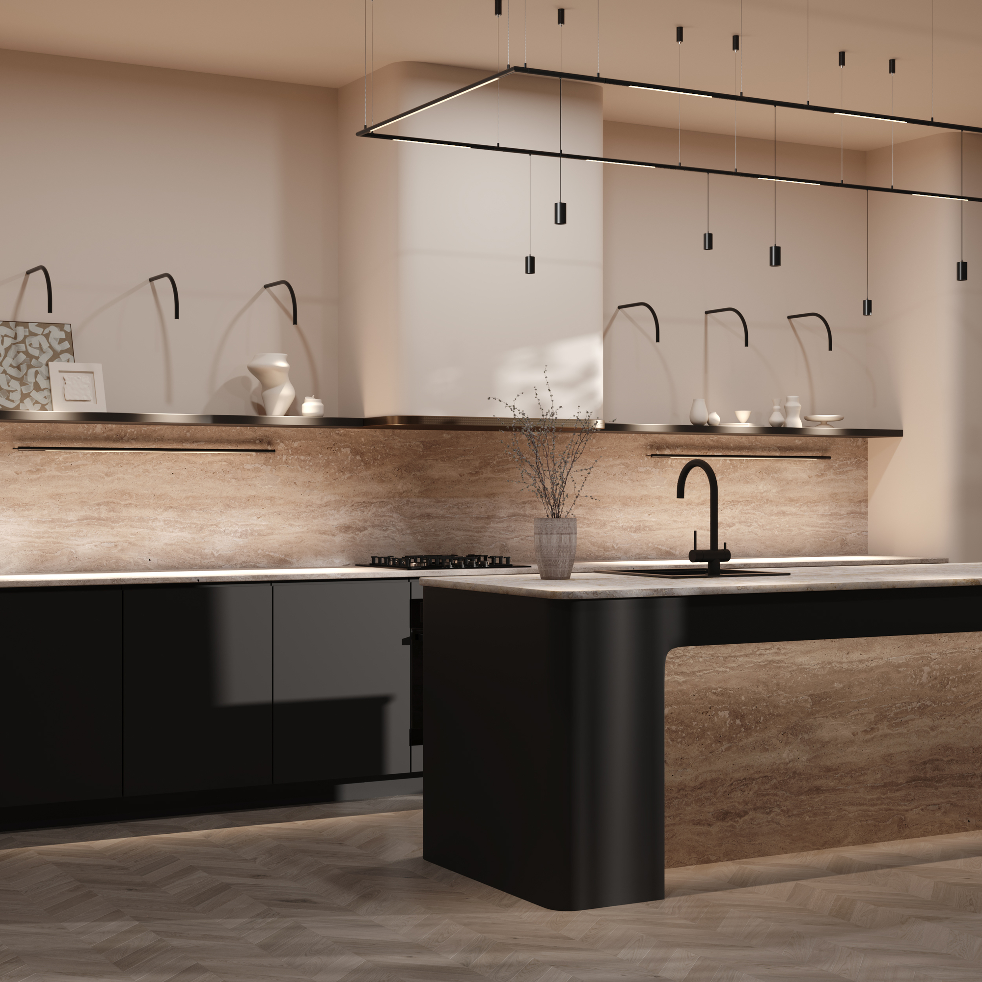 Дополнительная картинка Светильник Technical C105PL-3W3-6K-B