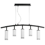 lr7353628630 люстра rullo 5х50w gu10 черный - белый  571735 - 214436-2 - 214486-3 - 202430-5, доставка по Казахстану 