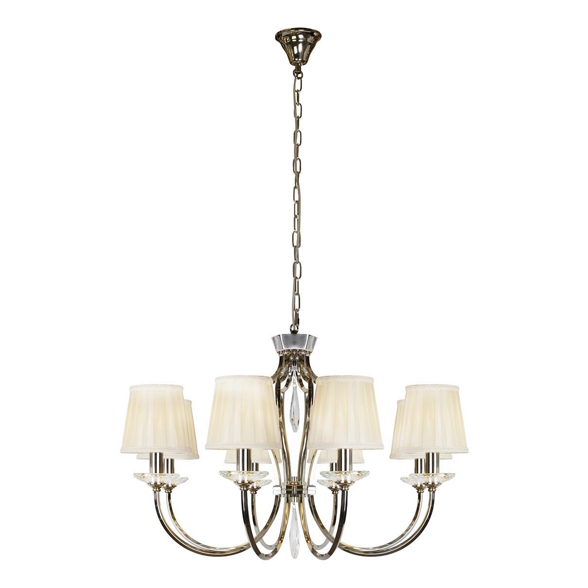 люстры подвесная люстра ilamp charm p2508-8 nic, доставка по Казахстану люстры подвесная люстра ilamp charm p2508-8 nic, доставка по Казахстану