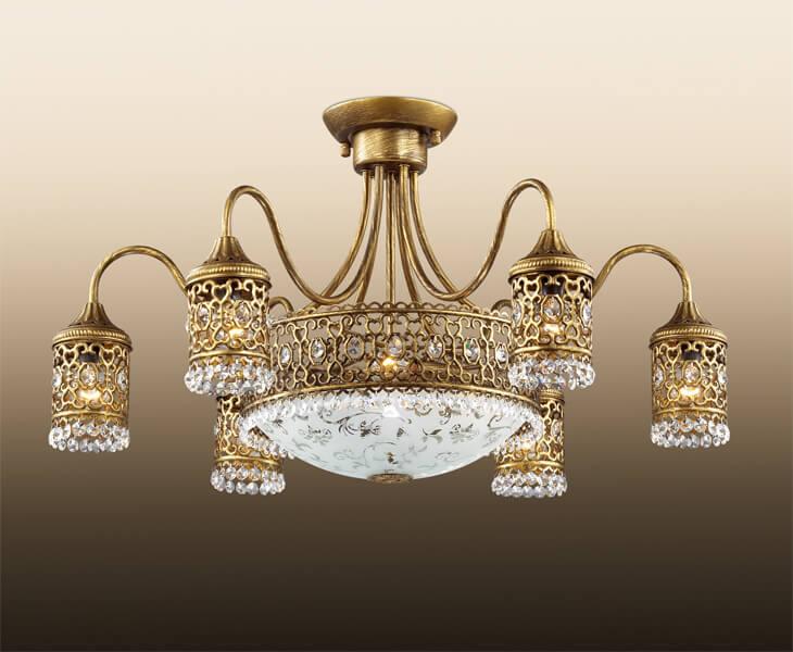 Картинка Потолочная люстра Odeon Light Salona 2641/9C