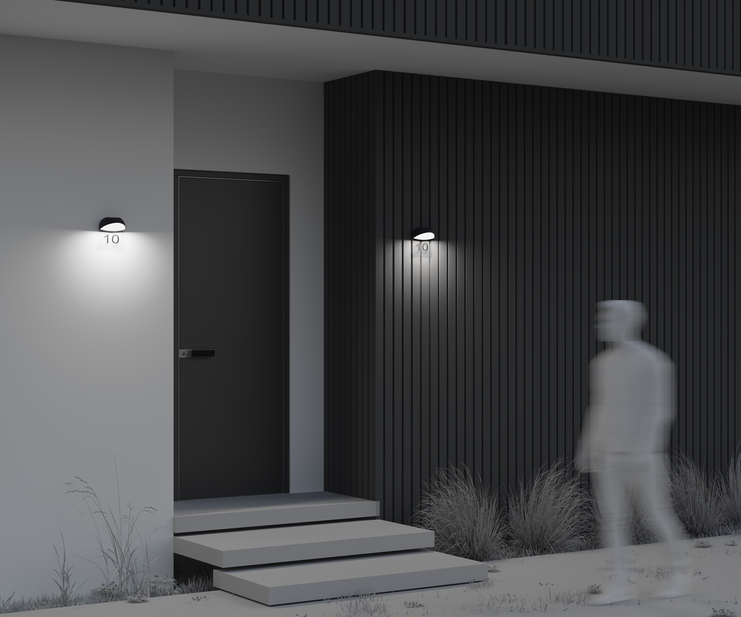 Дополнительная картинка Настенный светильник (бра) Outdoor O447WL-L7GF3K