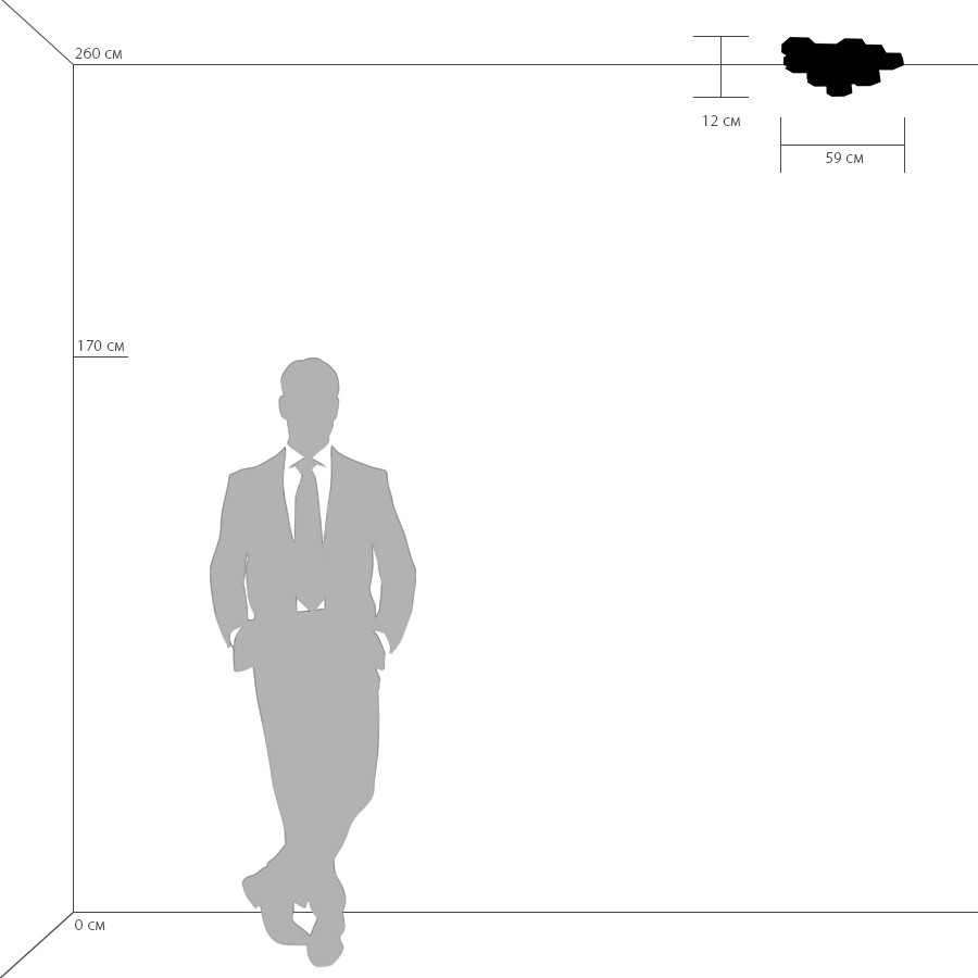 Дополнительная картинка Потолочная светодиодная люстра Lightstar Favo 750121