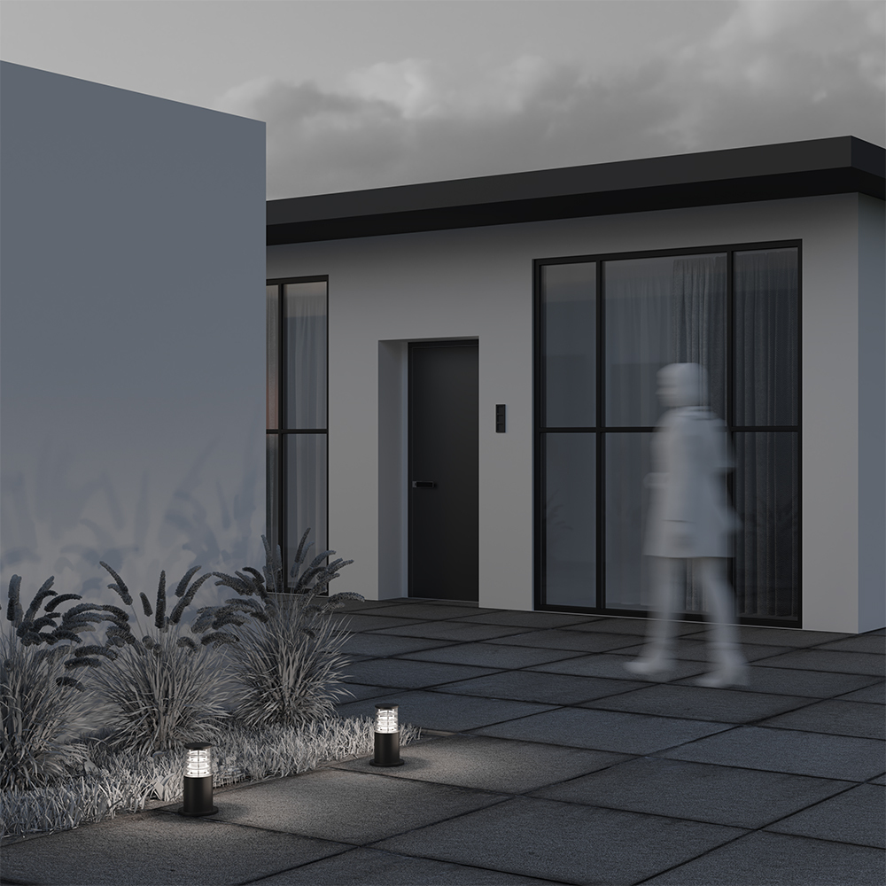 Дополнительная картинка Ландшафтный светильник Maytoni Bronx O576FL-01B1