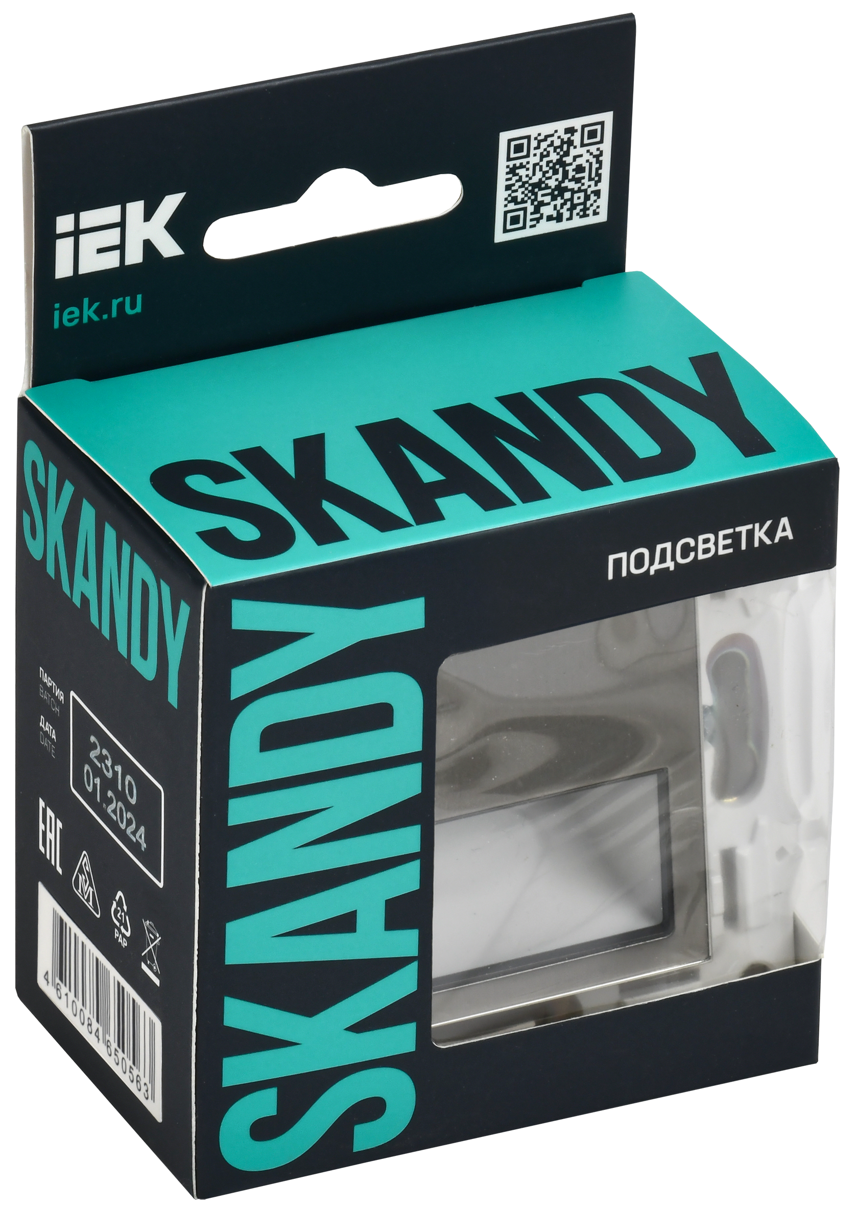 SKANDY Подсветка LED встраиваемая SK-L01N никель IEK — фото 3