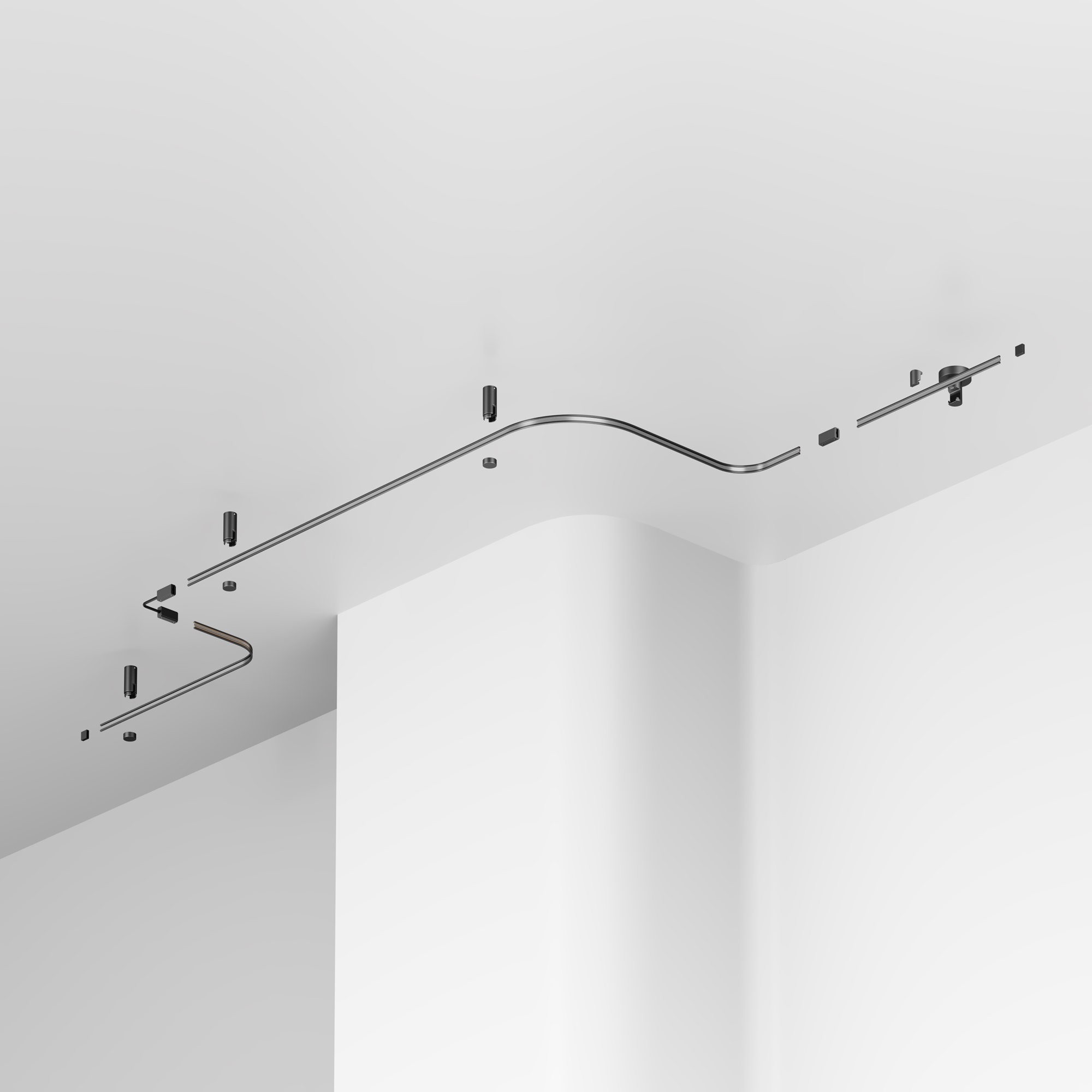 Дополнительная картинка Шинопровод накладной/подвесной Technical TRX200-115B