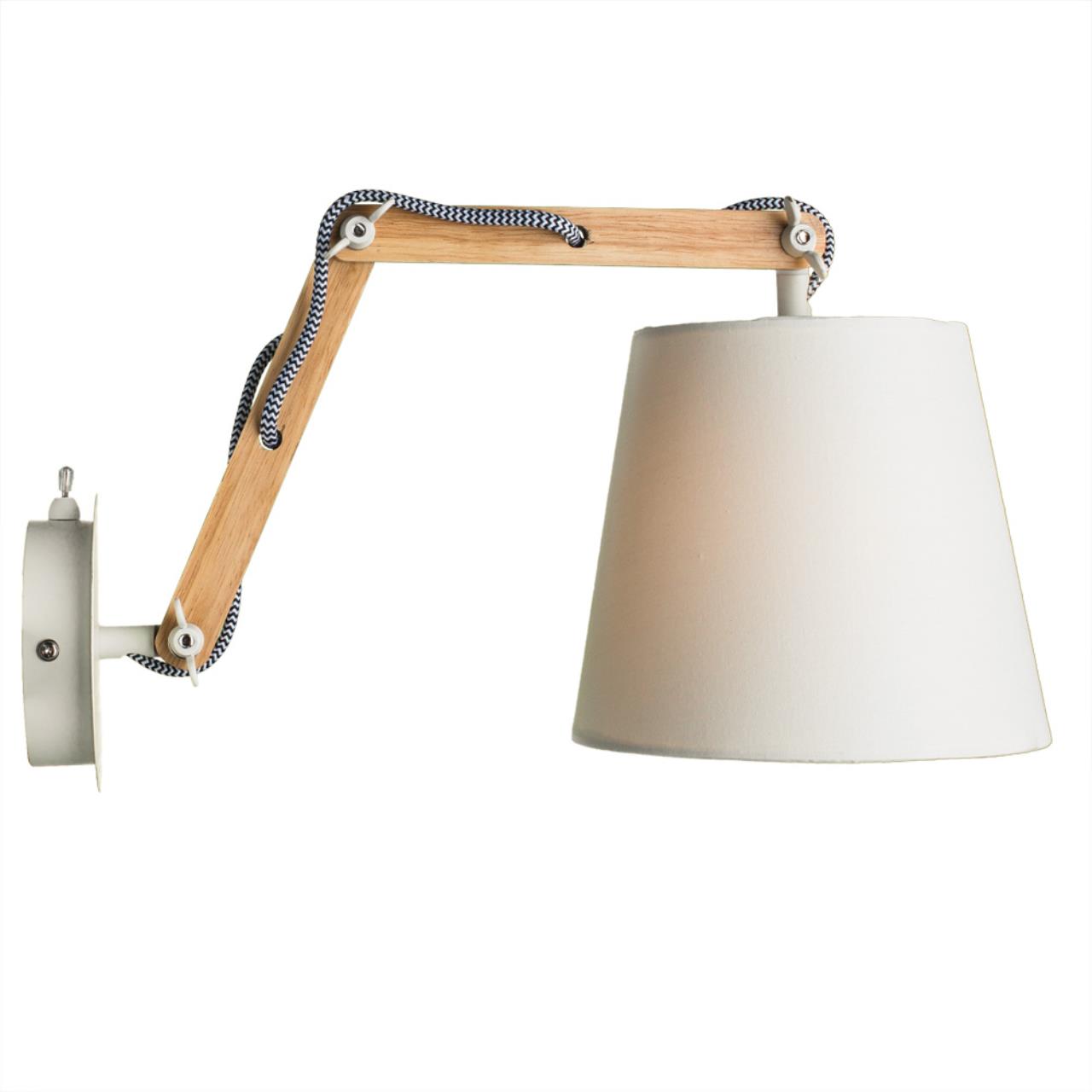 Дополнительная картинка Настенный светильник Arte Lamp Pinoccio A5700AP-1WH