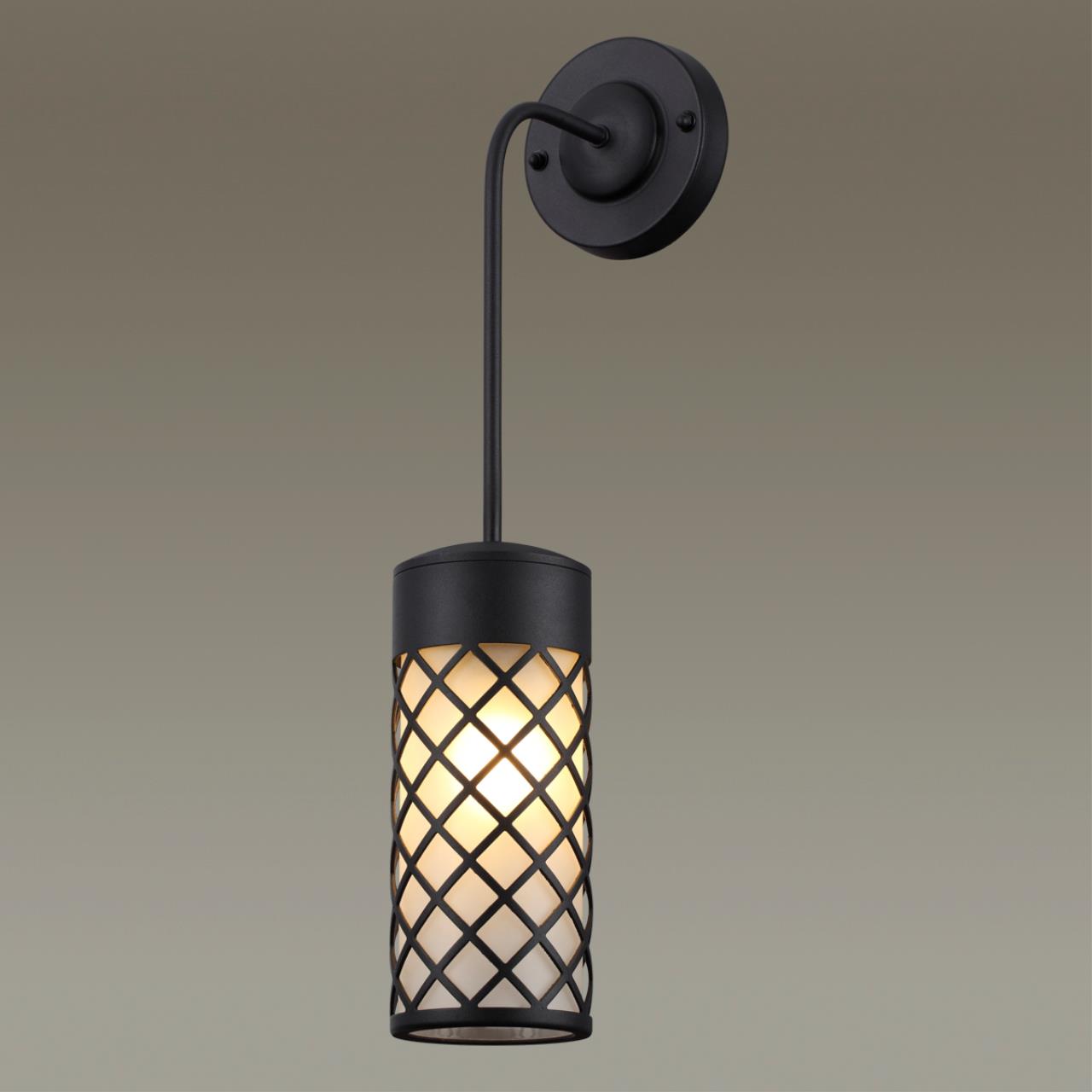 Картинка Уличный настенный светильник Odeon Light Nature Dunes 4834/1W