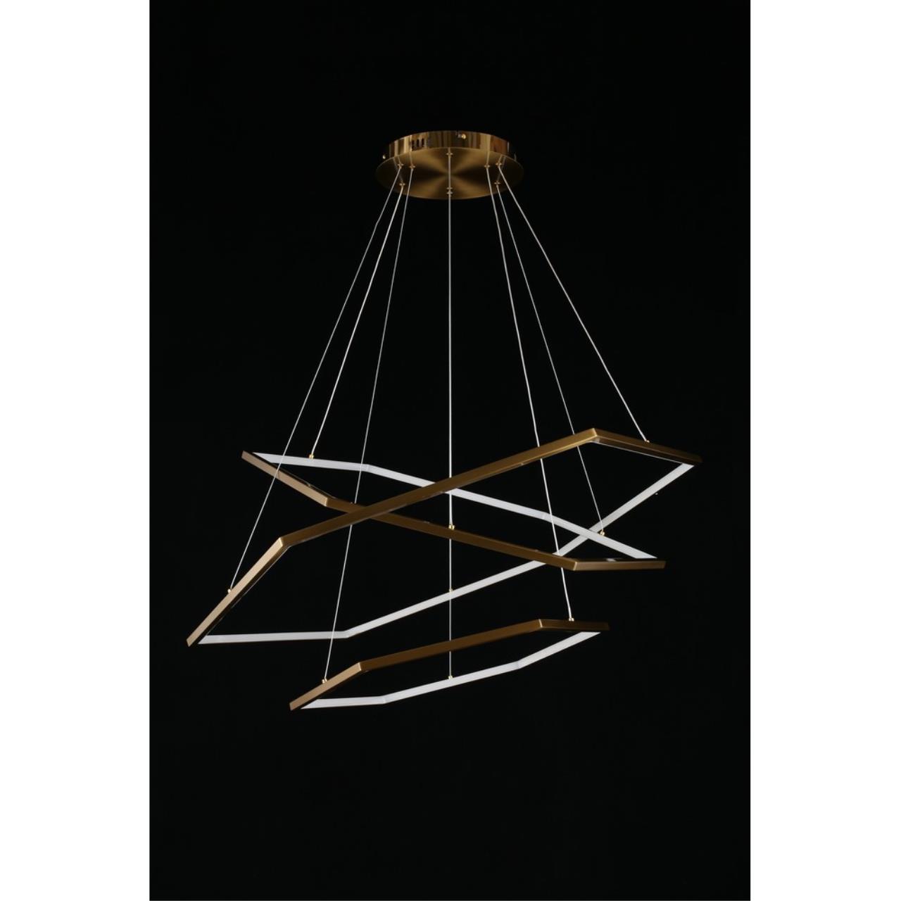 Картинка Подвесная светодиодная люстра Aployt Polunia APL.021.03.136