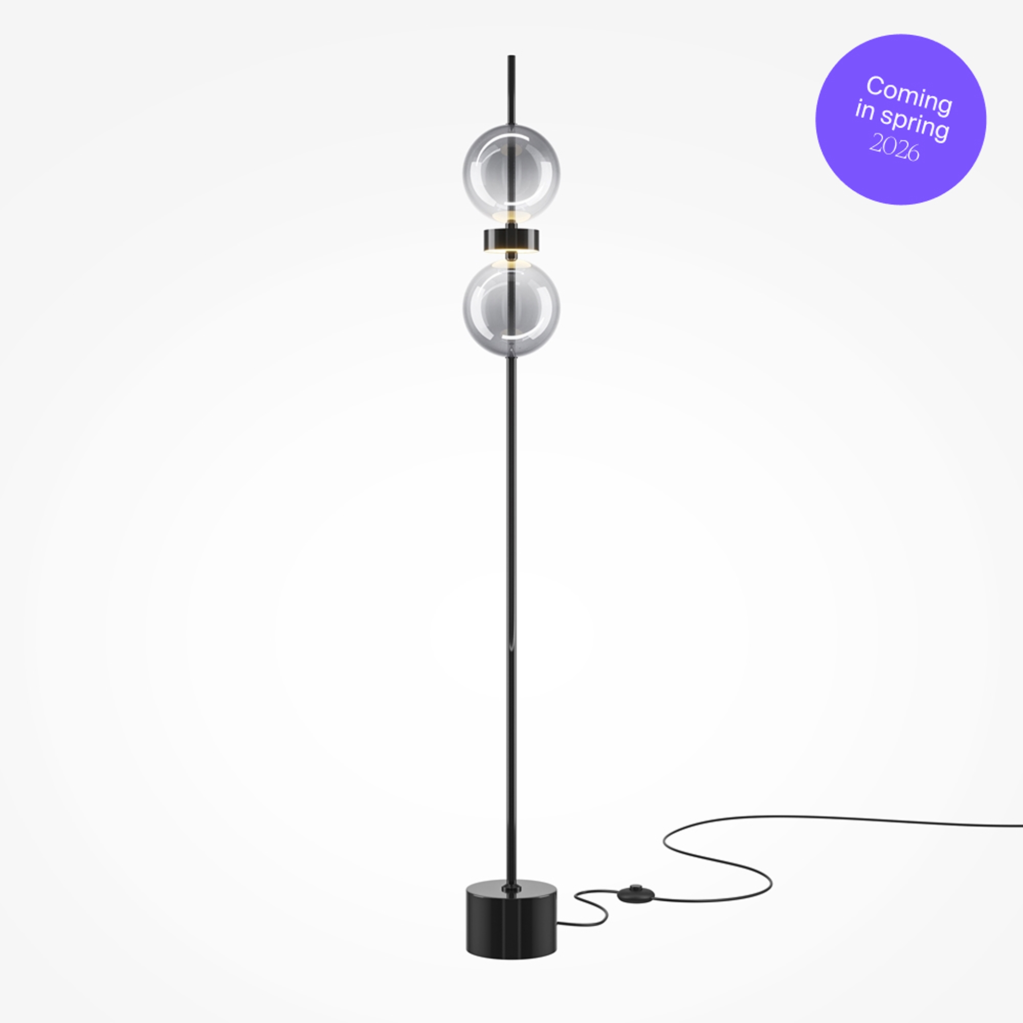 Картинка Напольный светильник (торшер) Maytoni MOD478FL-L15B3K Double Moon