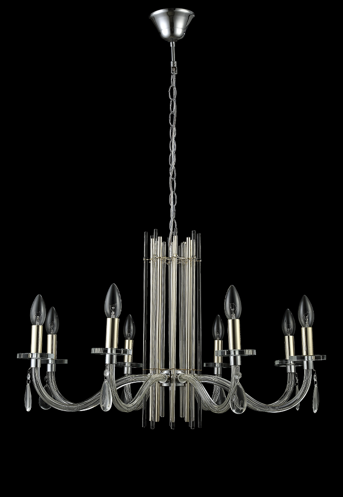 Дополнительная картинка Люстра Crystal Lux Люстра AURELIO 0210/308
