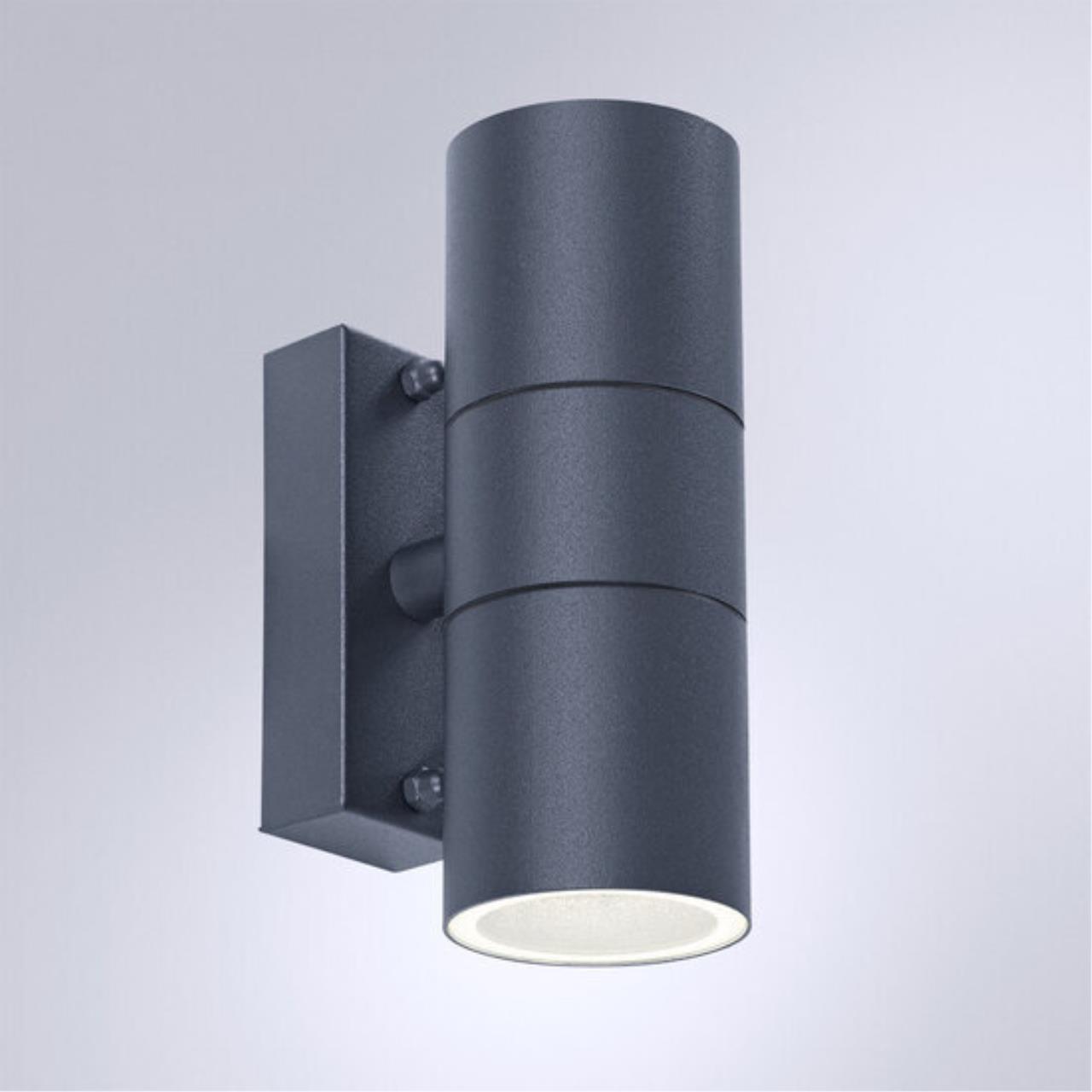 Картинка Уличный настенный светильник Arte Lamp Sonaglio A3302AL-2GY