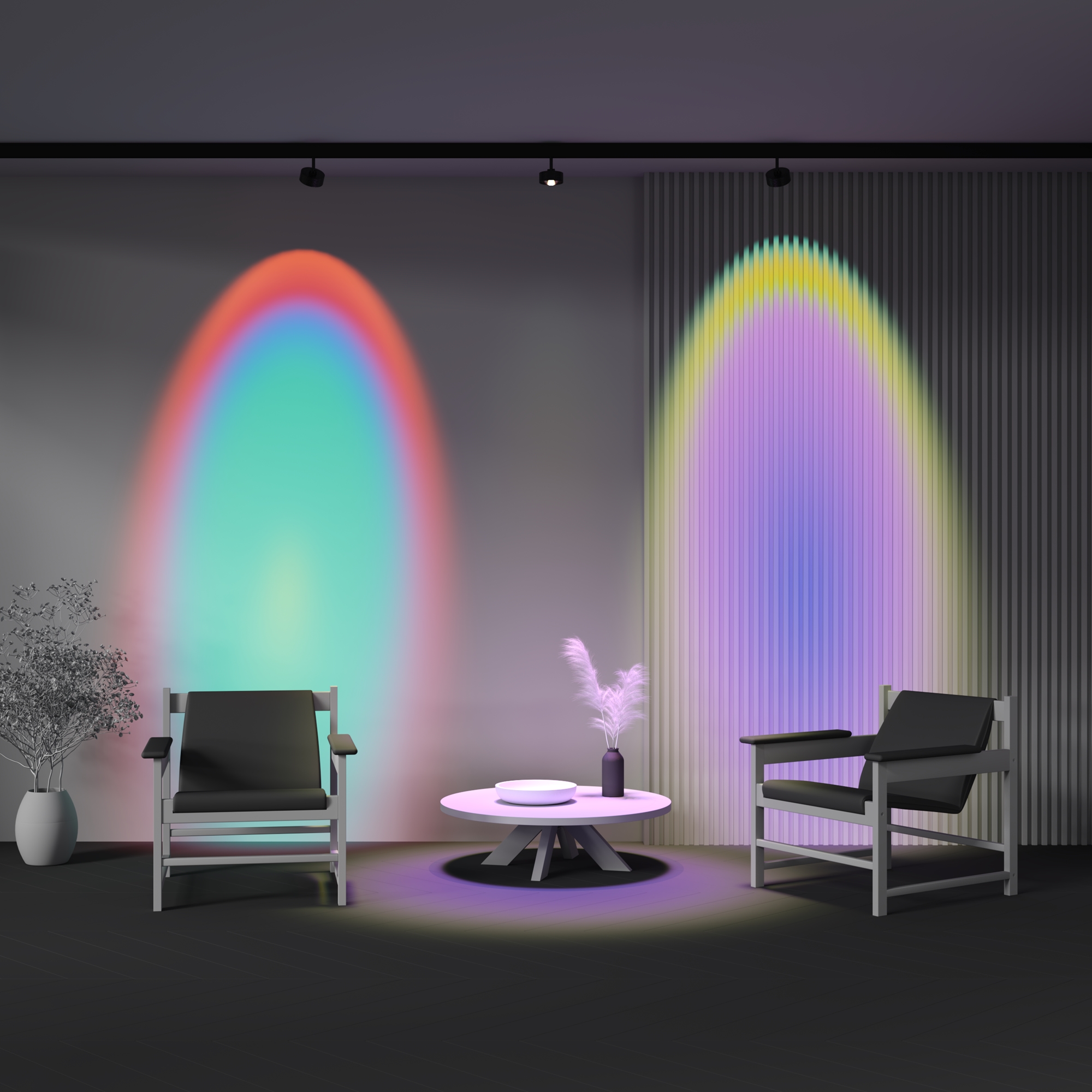 Дополнительная картинка Трековый светильник Technical TR217-2-15W4K-B