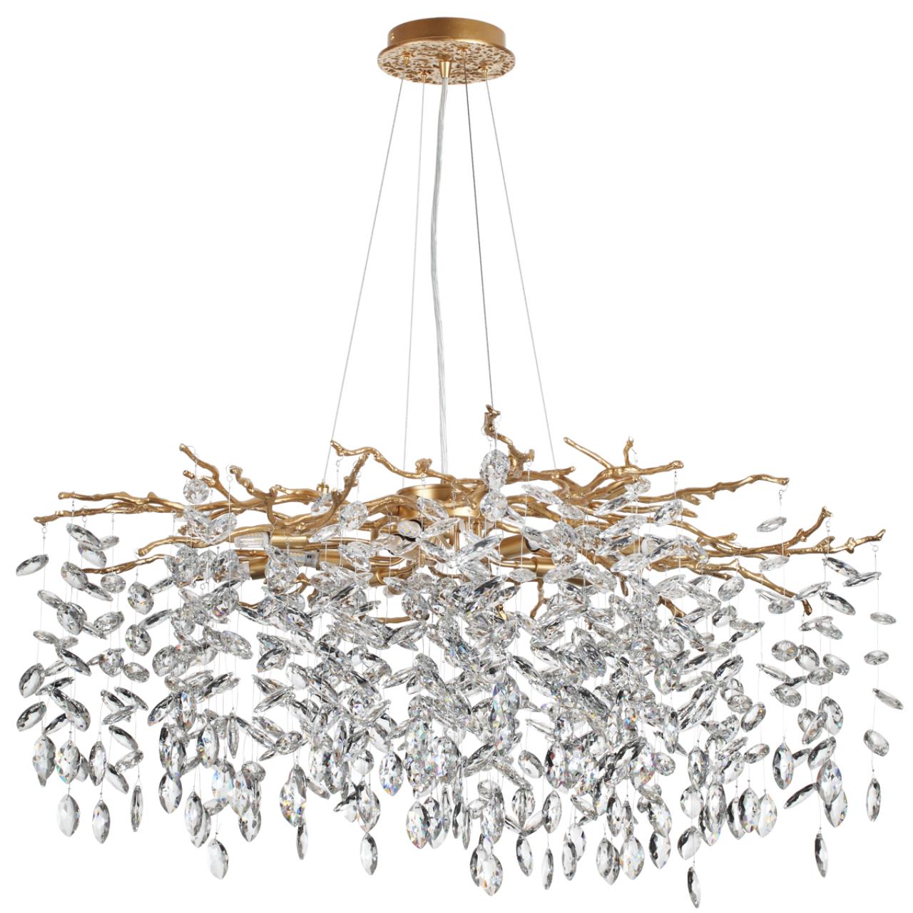 4969/12 hall odl24 521 подвесной светильник g9 12*40w delica, доставка по Казахстану 