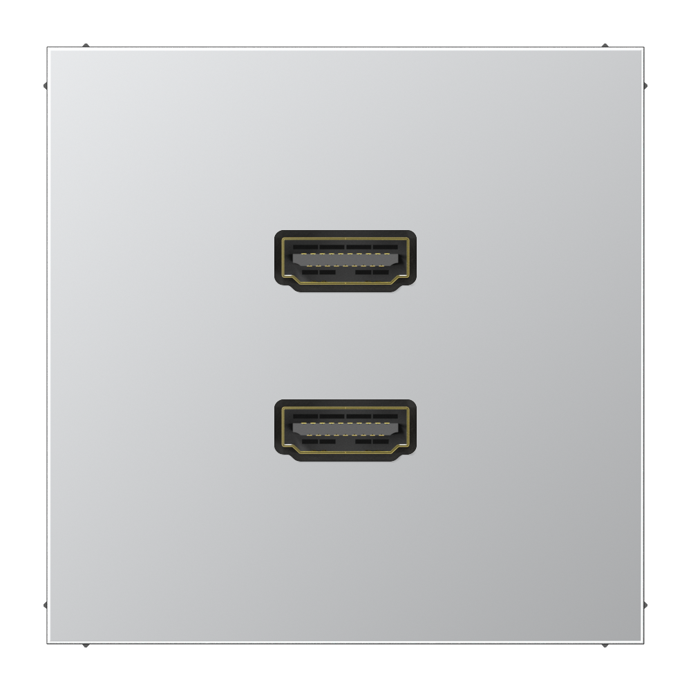2 x HDMI, Серия LS Jung MAAL1133