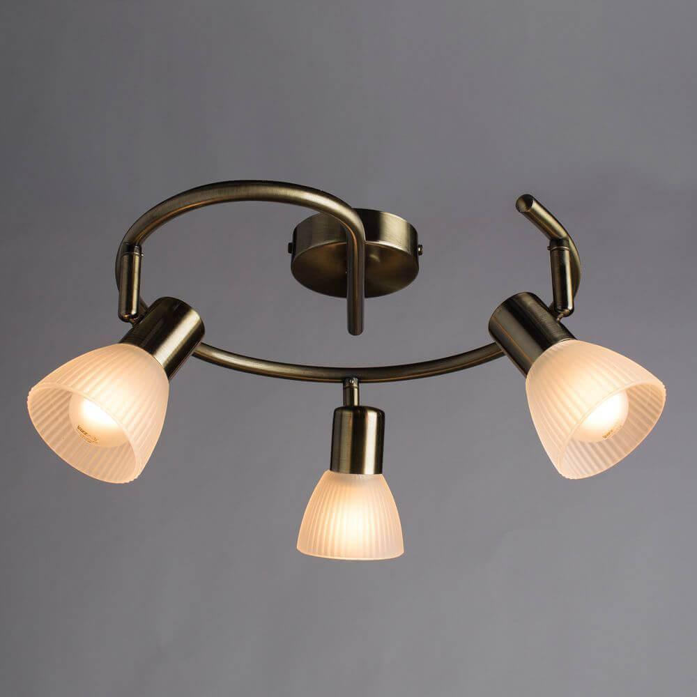 Дополнительная картинка Спот Arte Lamp Parry A5062PL-3AB