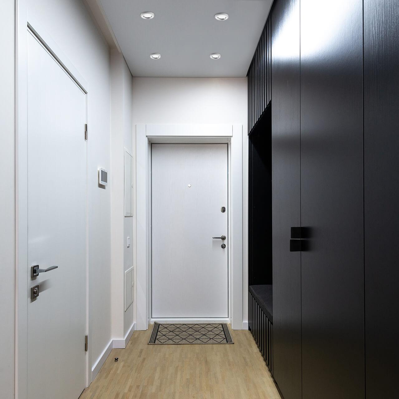 Дополнительная картинка Встраиваемый светильник Arte Lamp Praktisch A1203PL-1WH