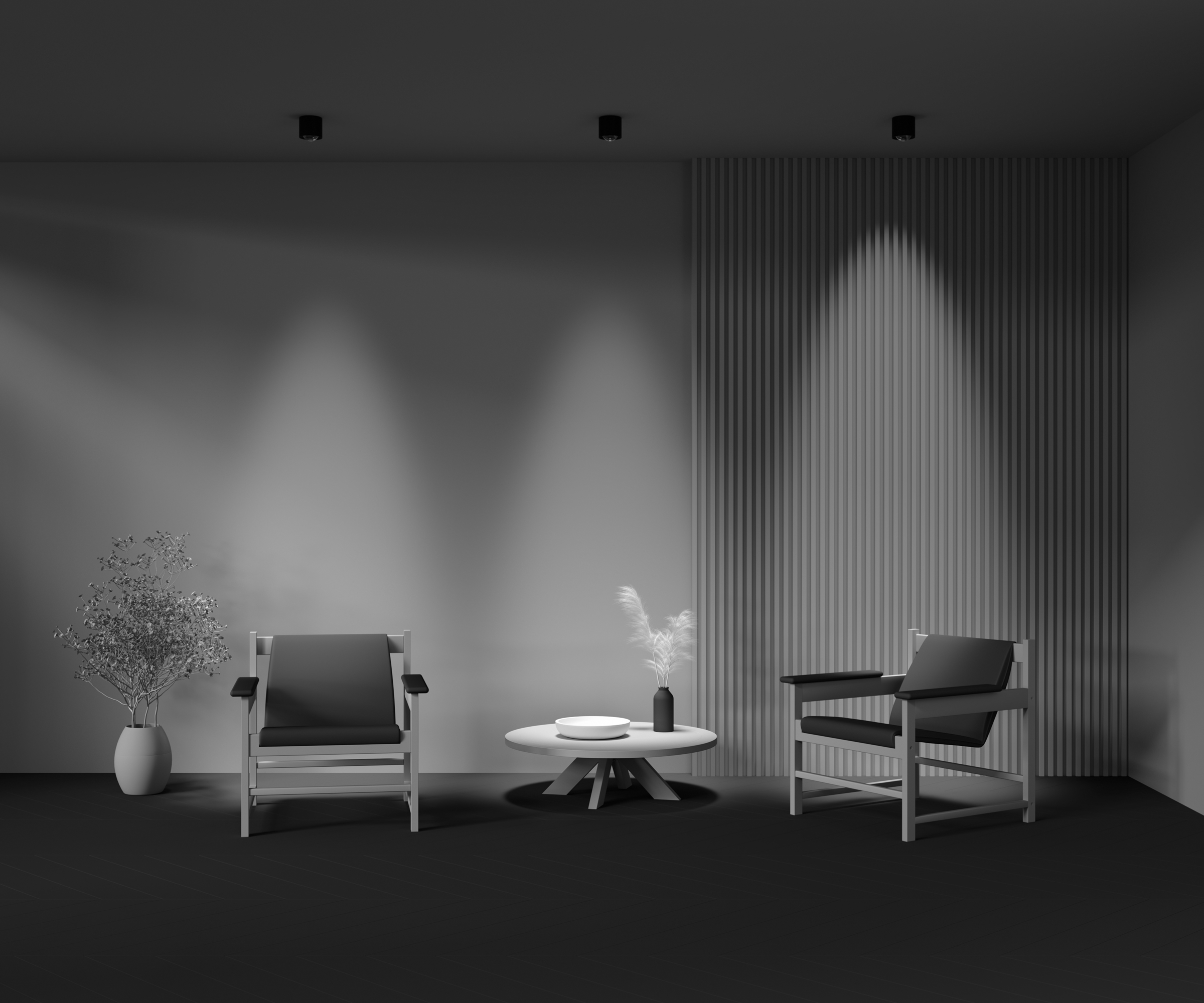 Дополнительная картинка Потолочный светильник Technical C217CL-15W4K-B