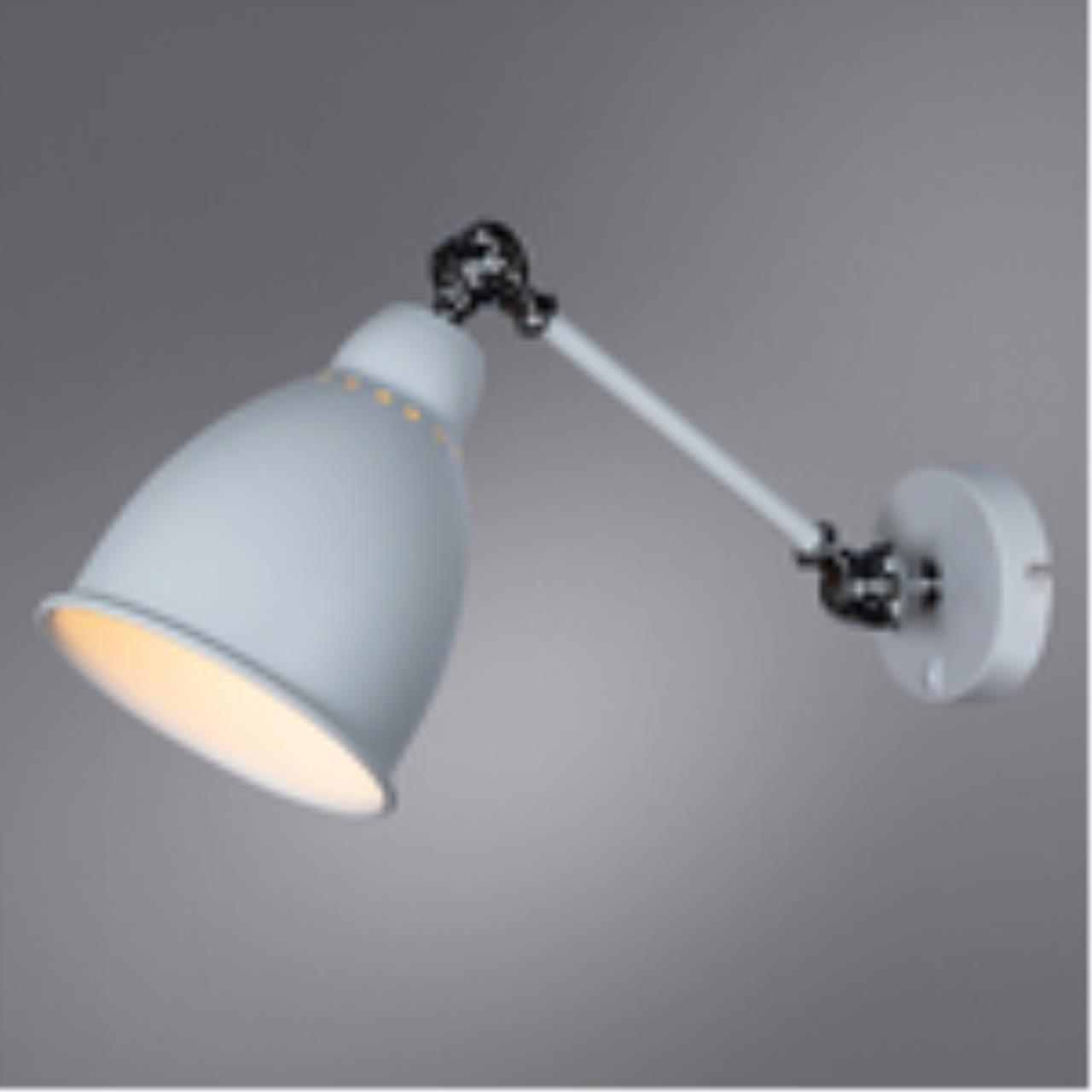 Дополнительная картинка Спот Arte Lamp Braccio A2054AP-1WH