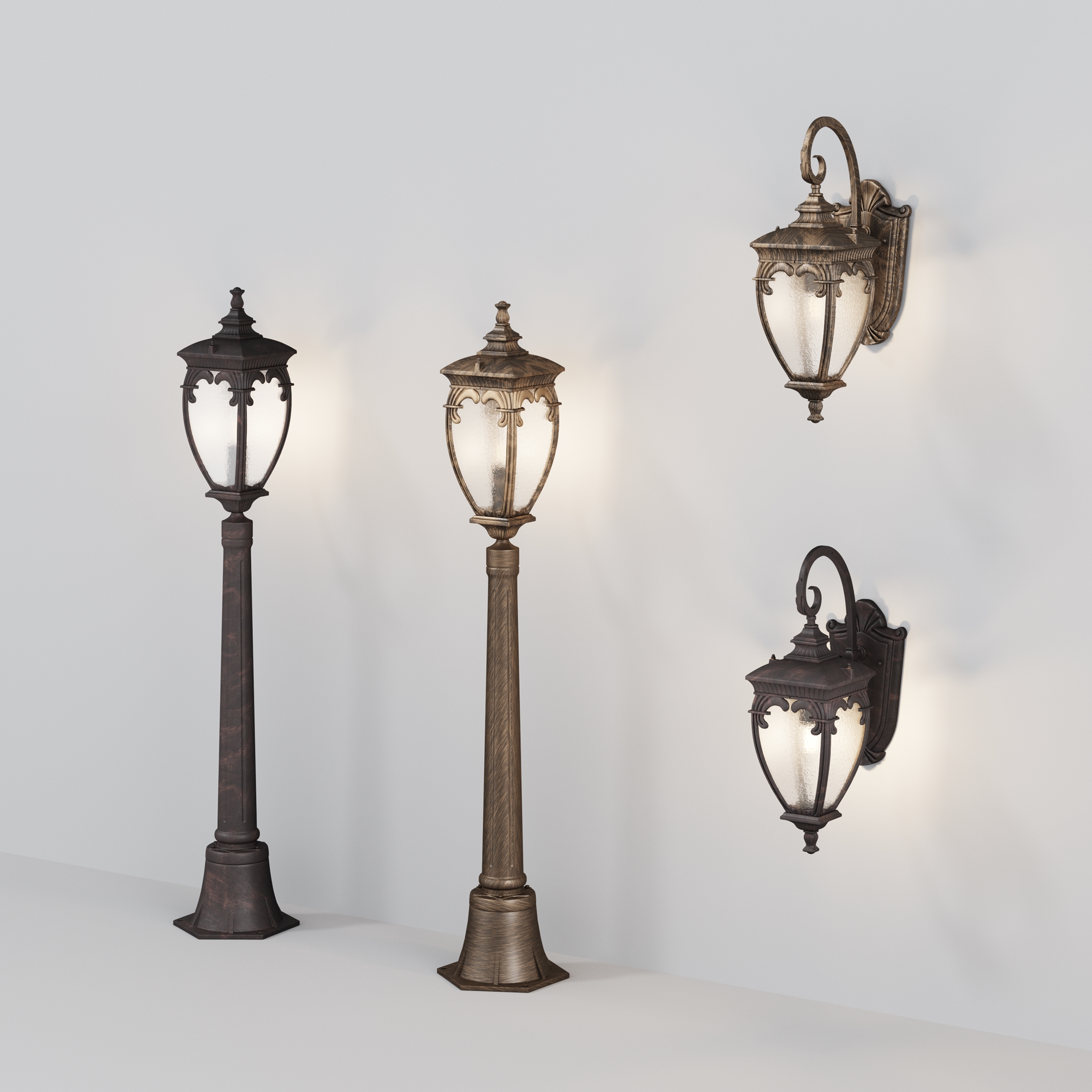 Картинка Ландшафтный светильник Maytoni Fleur O414FL-01BZ1